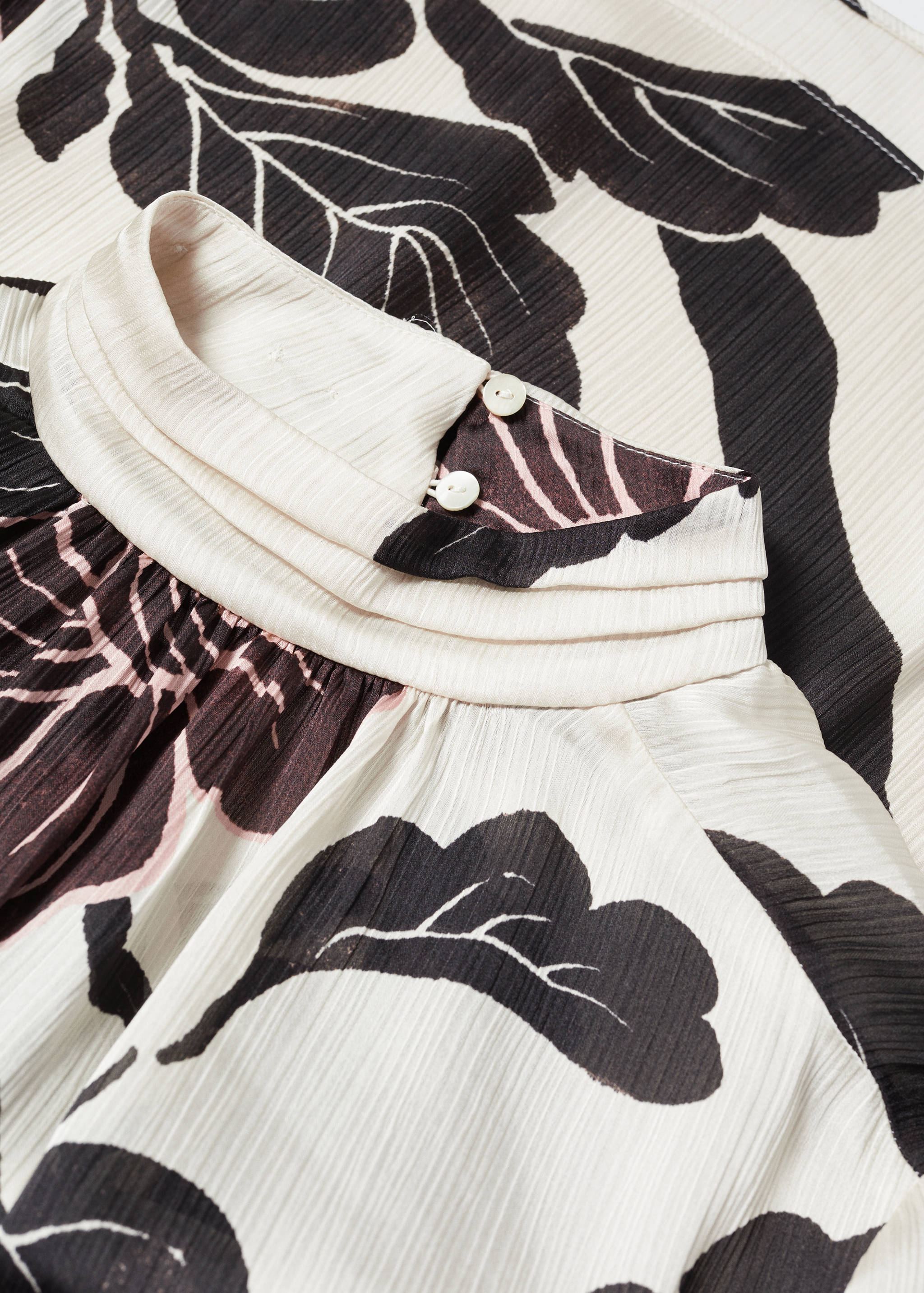 Printed chiffon blouse - Details of the article 8