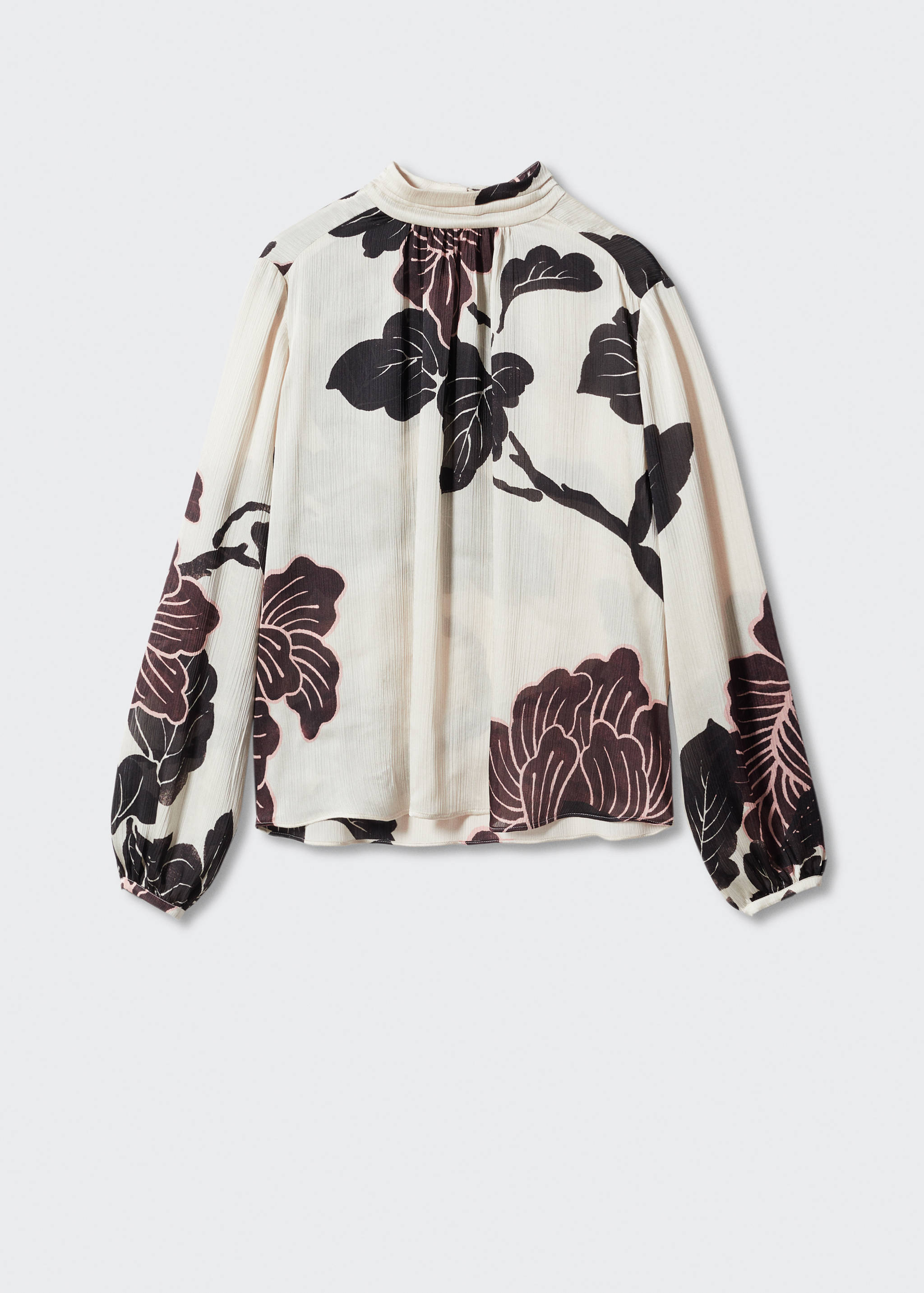 Printed chiffon blouse - Article without model