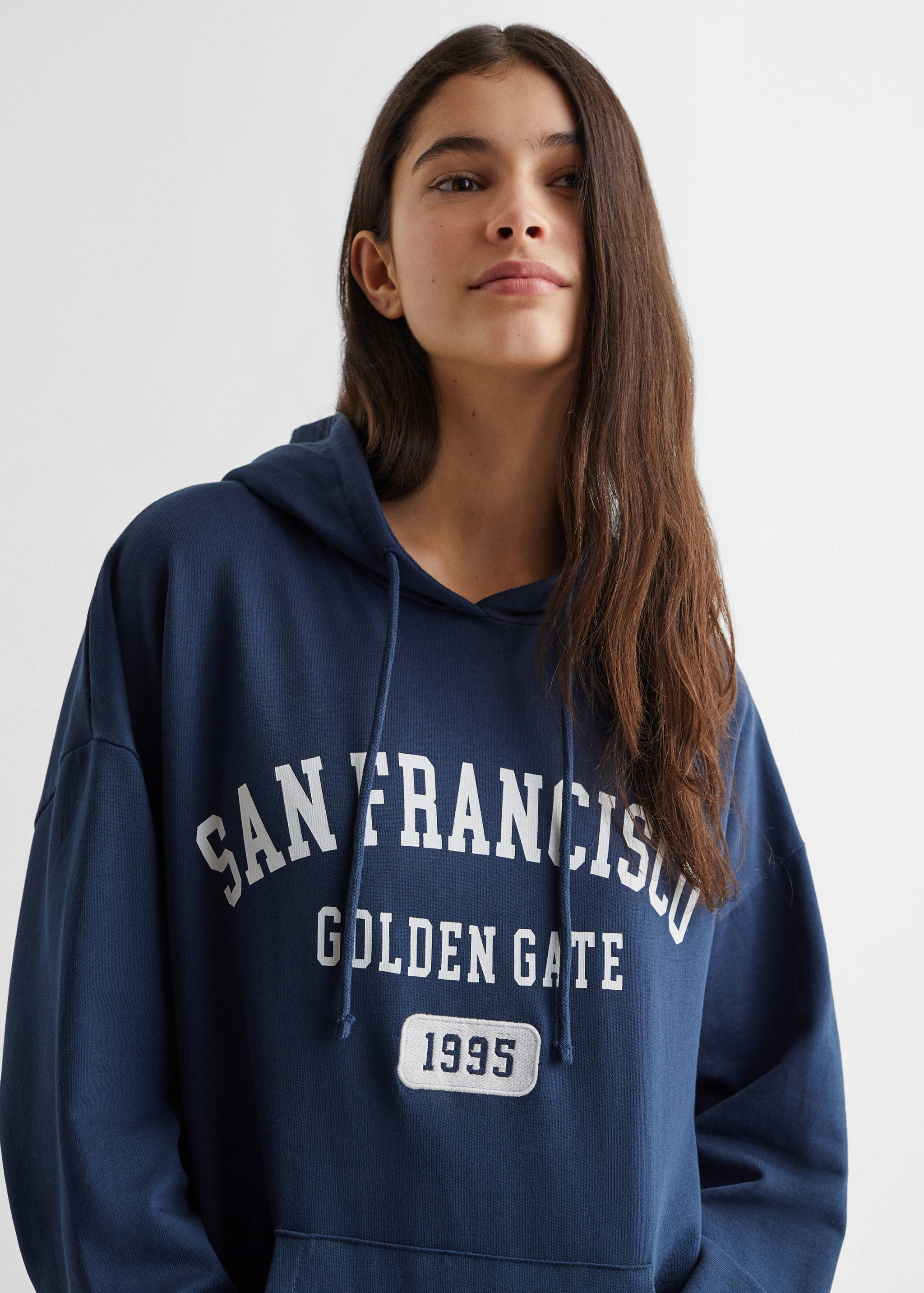 Dessuadora caputxa brodat - Detall de l'article 1