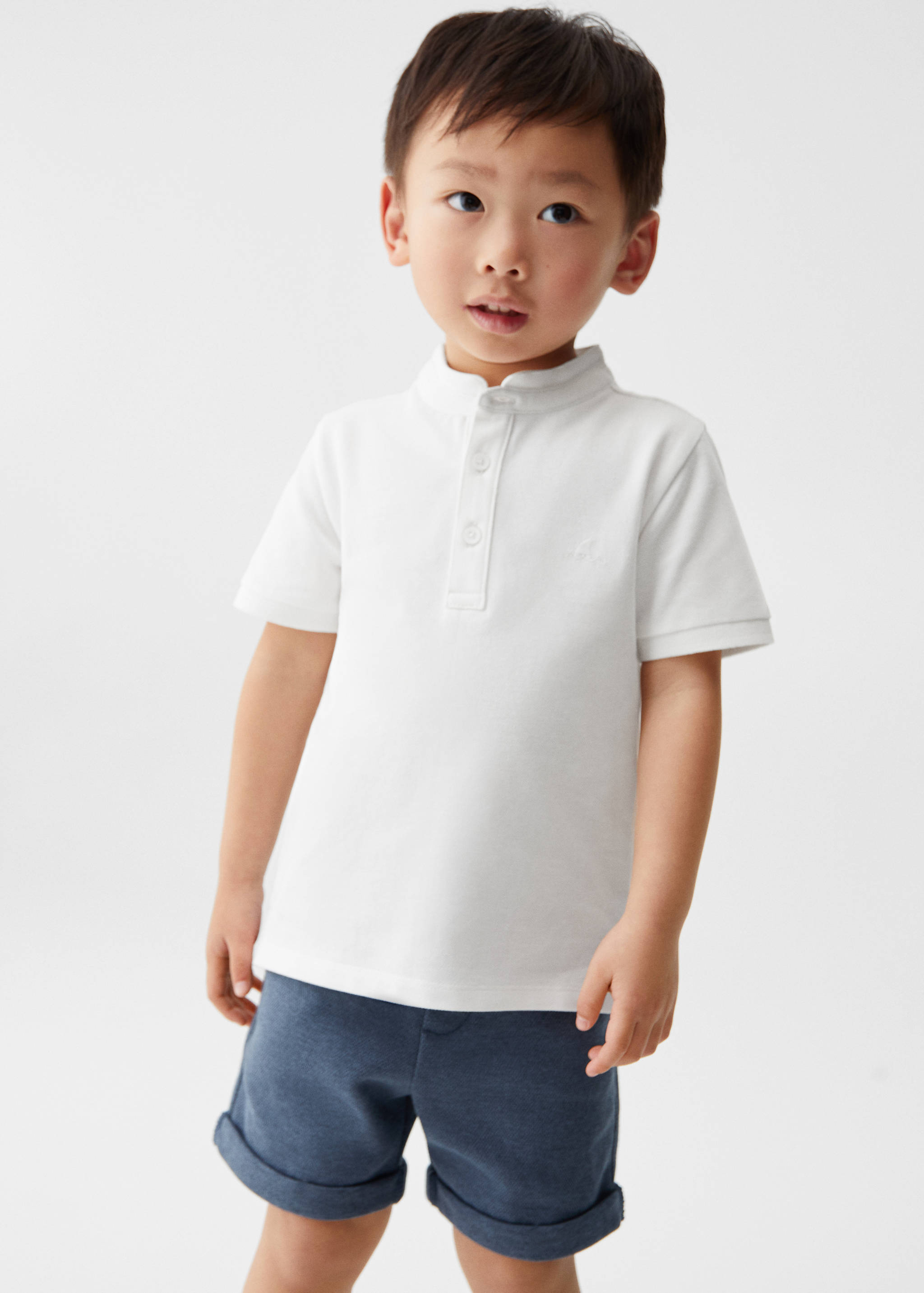 Cotton Bermuda shorts - General plane