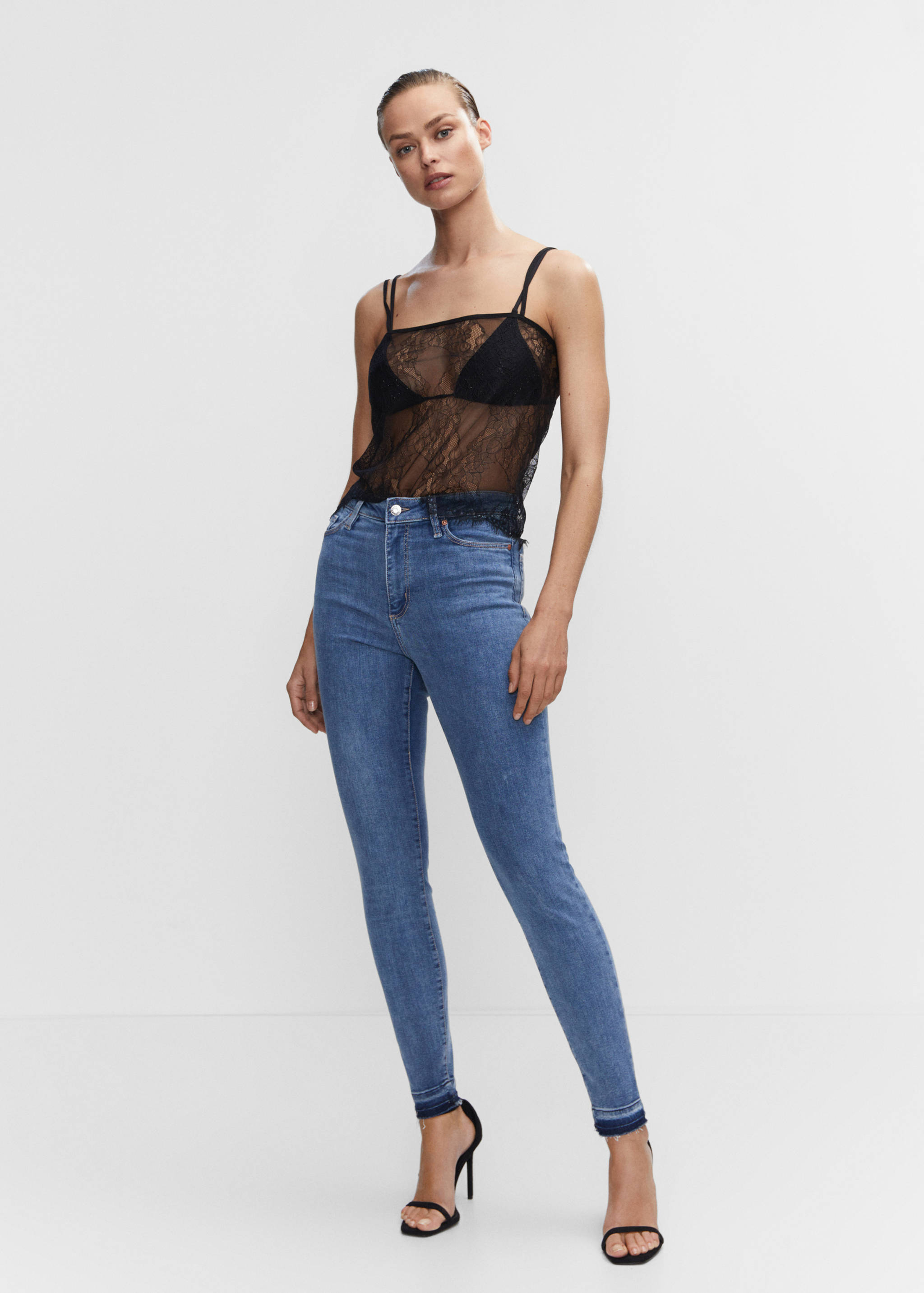 Skinny traperice visokog struka - Opći prikaz