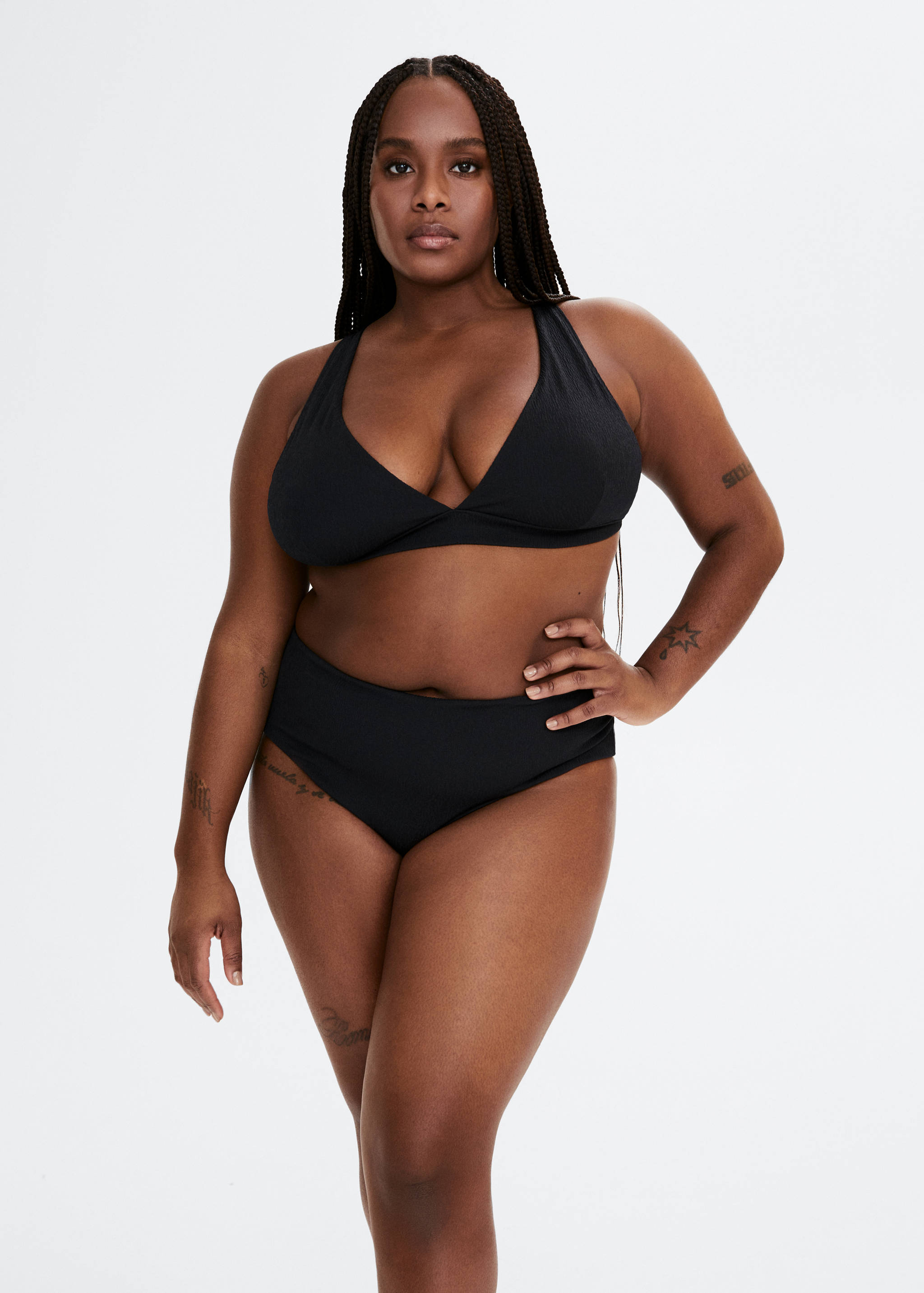 Top bikini triángulo - Plano medio