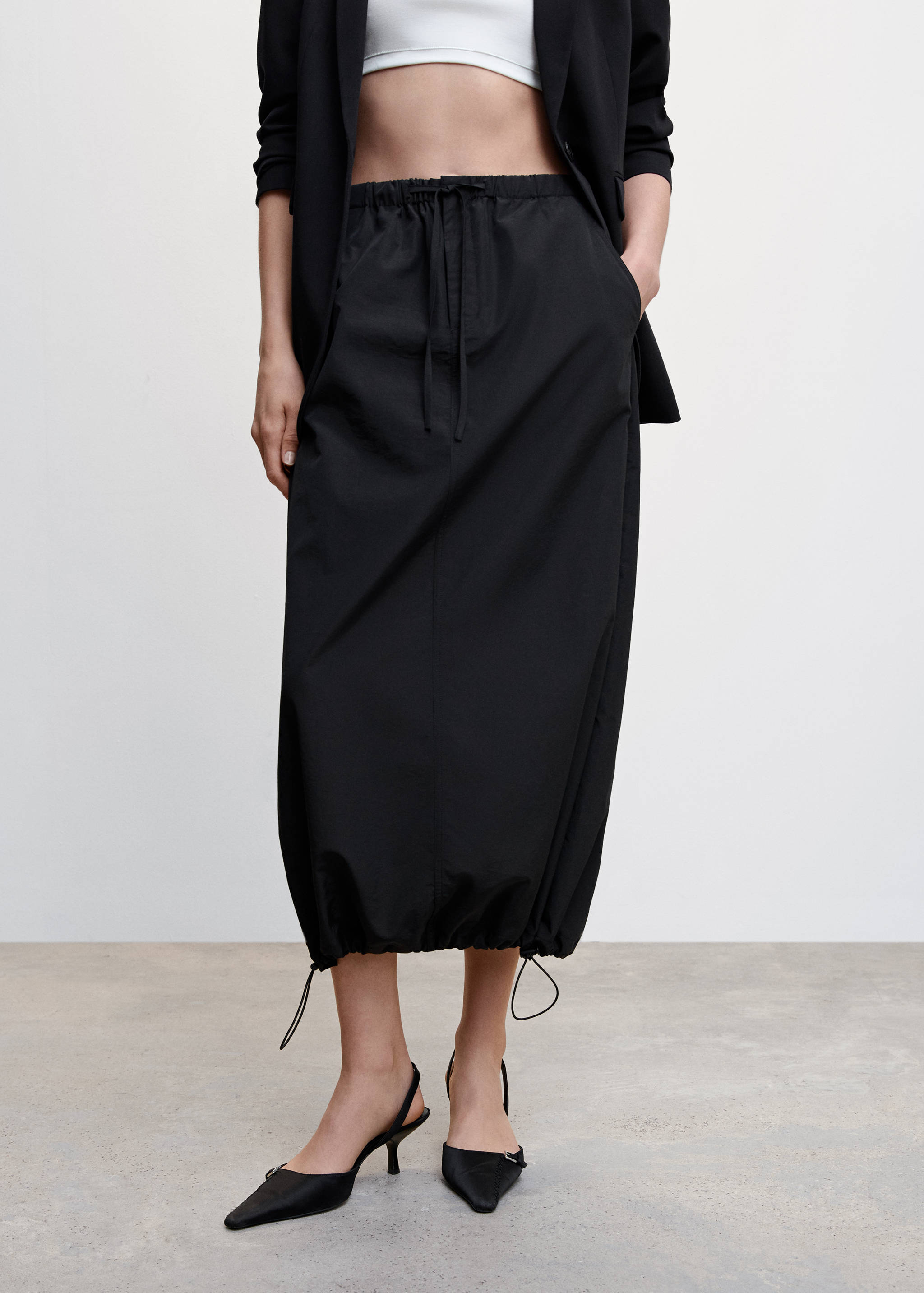 Parachutekjol - Bild av mittparti