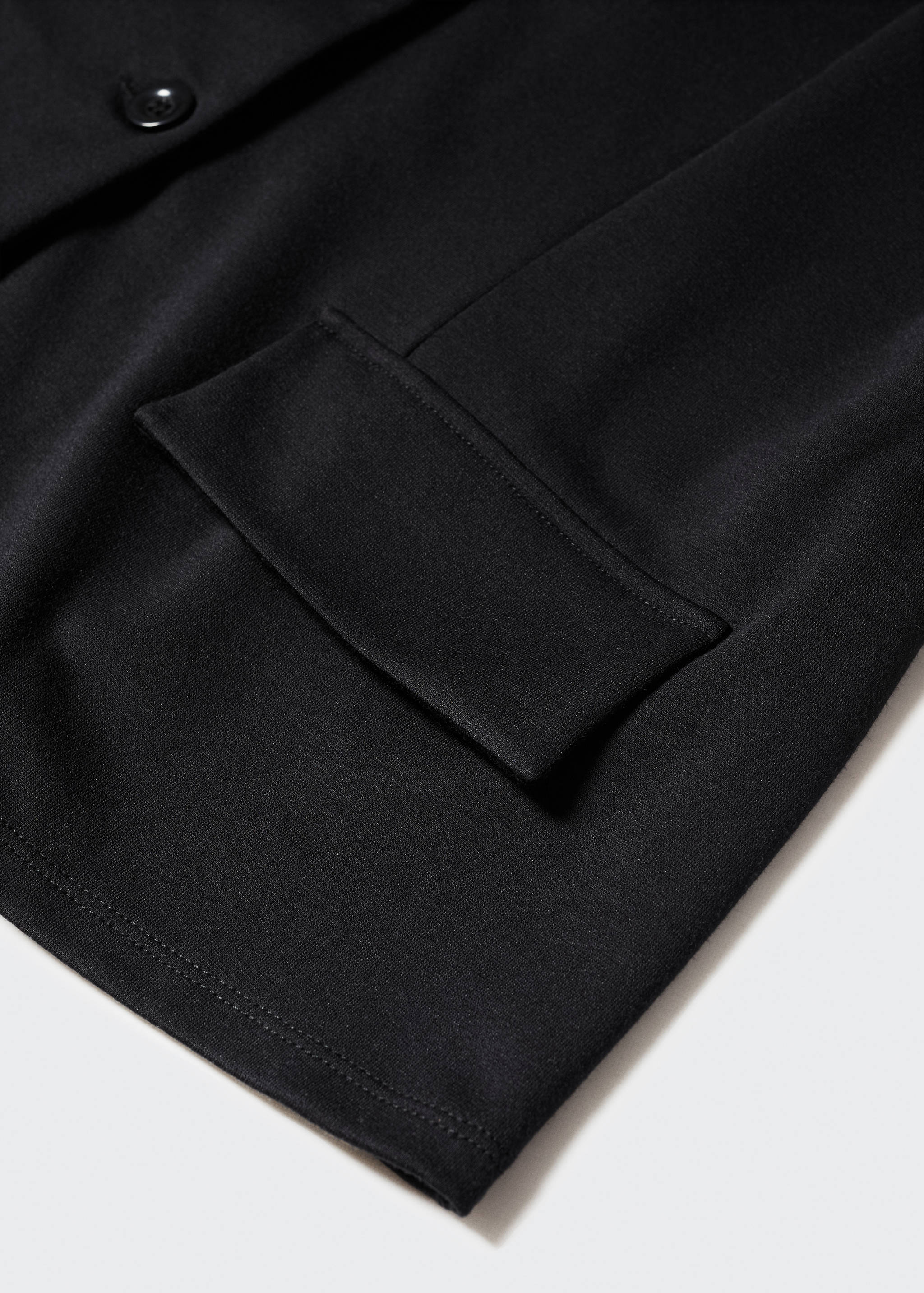 Recht oversized gilet - Detail van het artikel 8