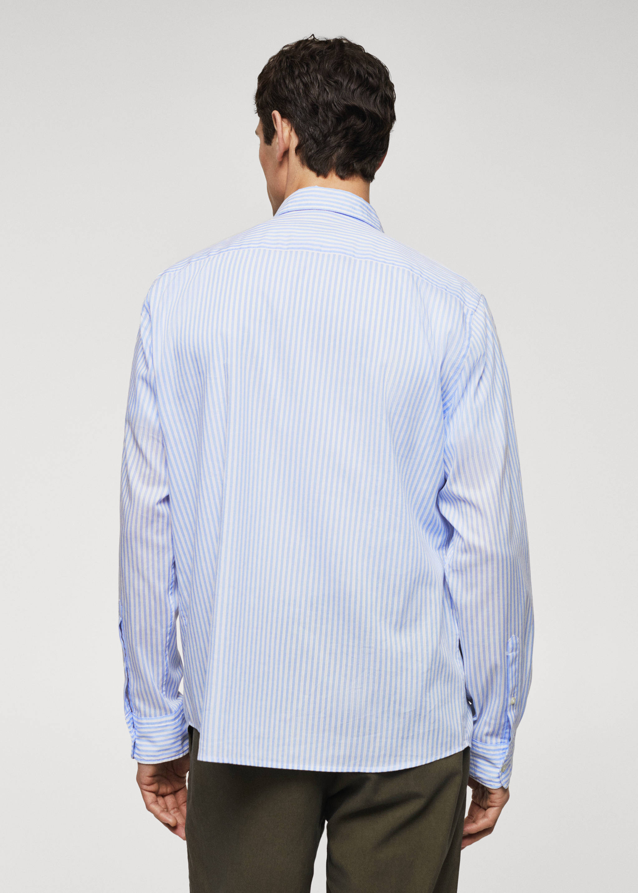 Chemise slim fit 100 % coton - Verso de l’article