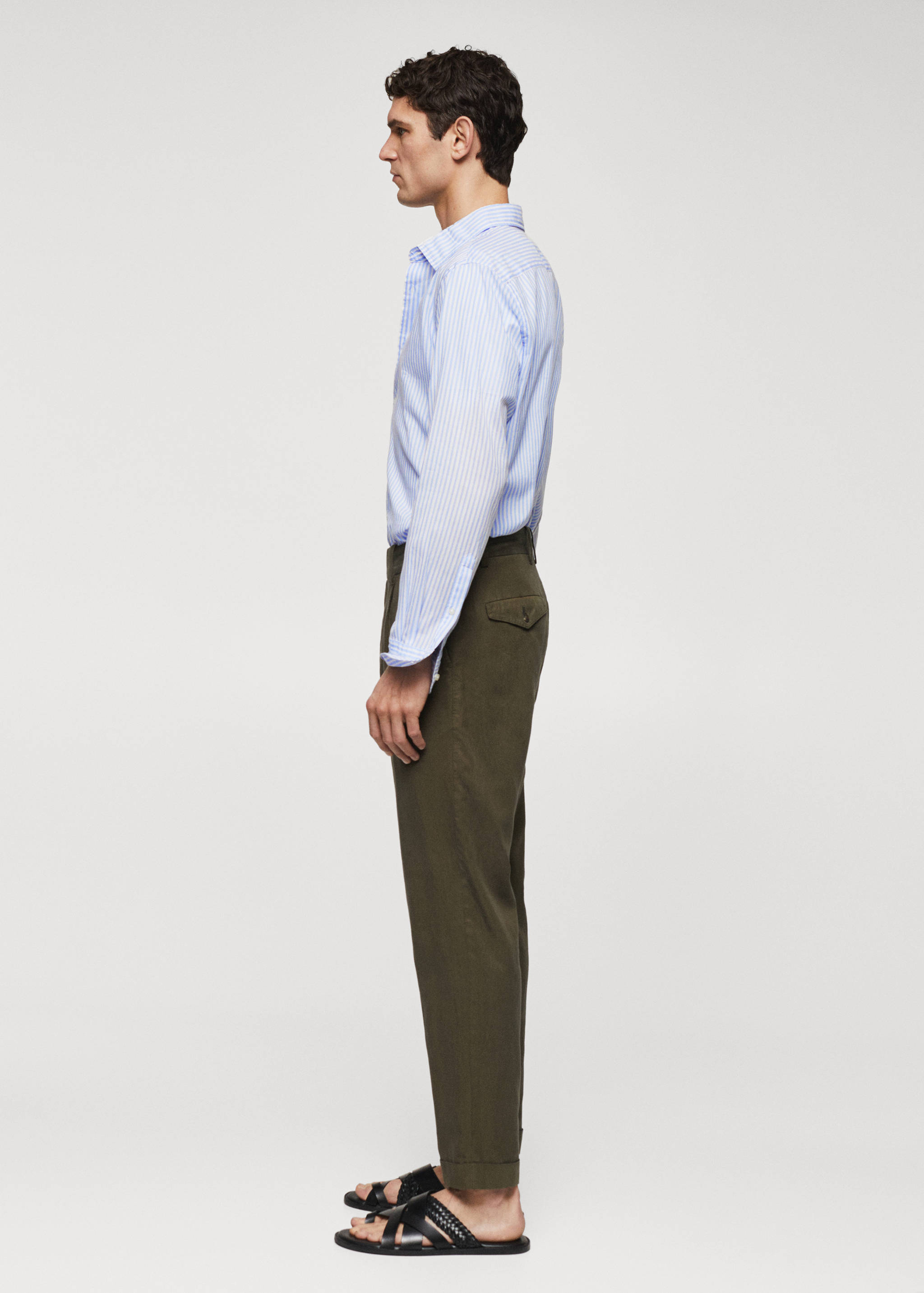 Chemise slim fit 100 % coton - Détail de l'article 6