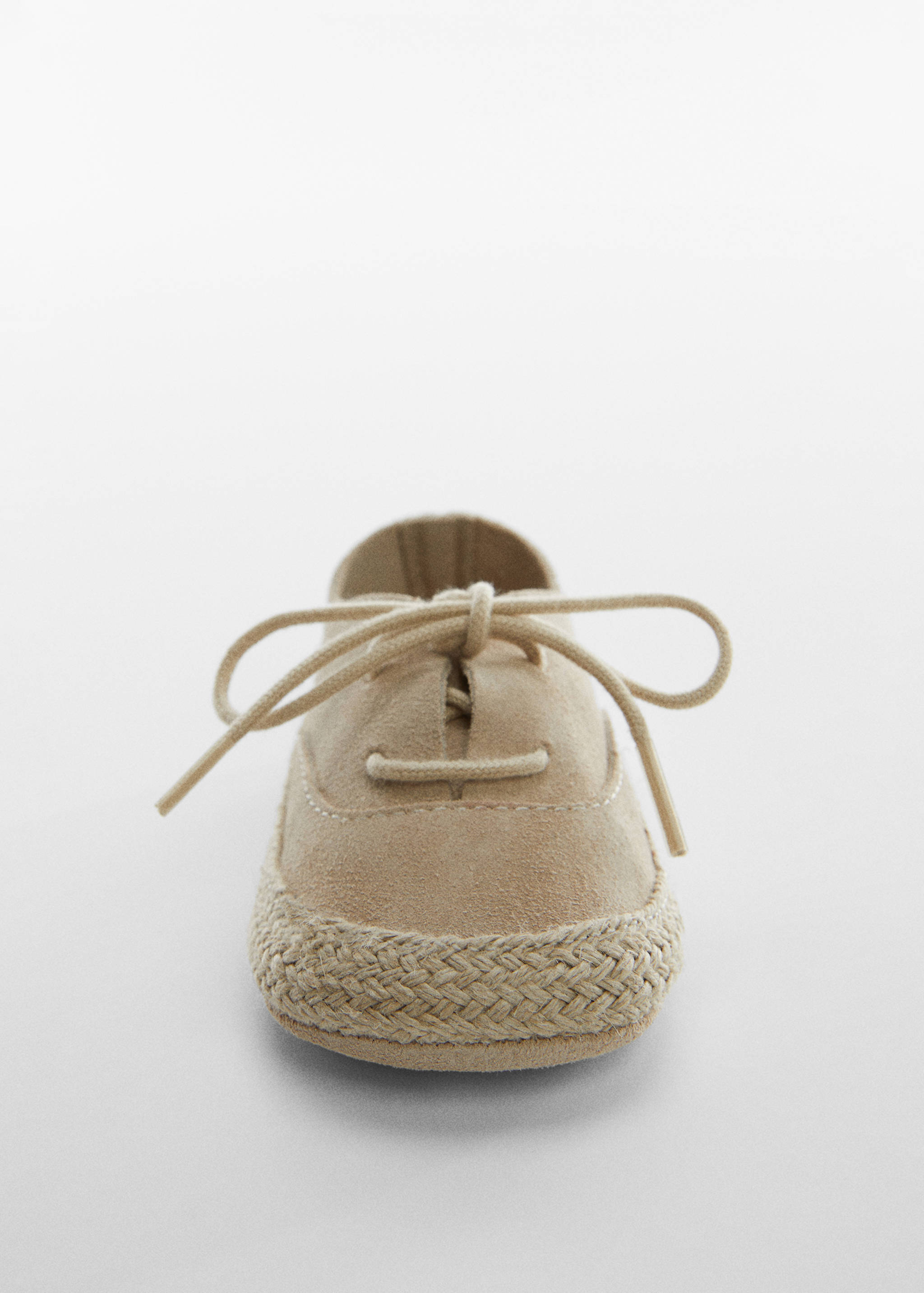 Laces suede espadrilles - Details of the article 1