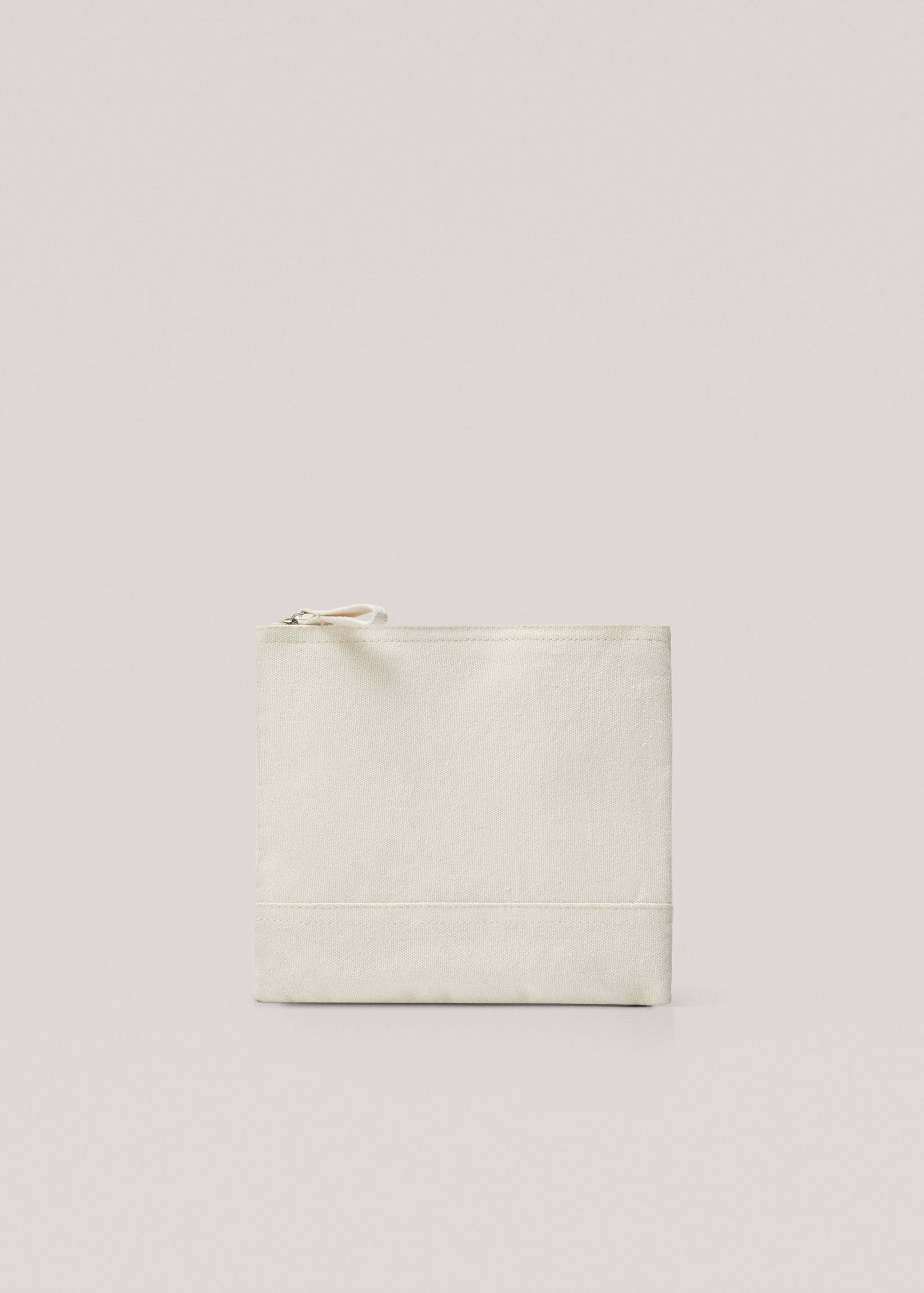 Cosmetics bag with zip - Article without model