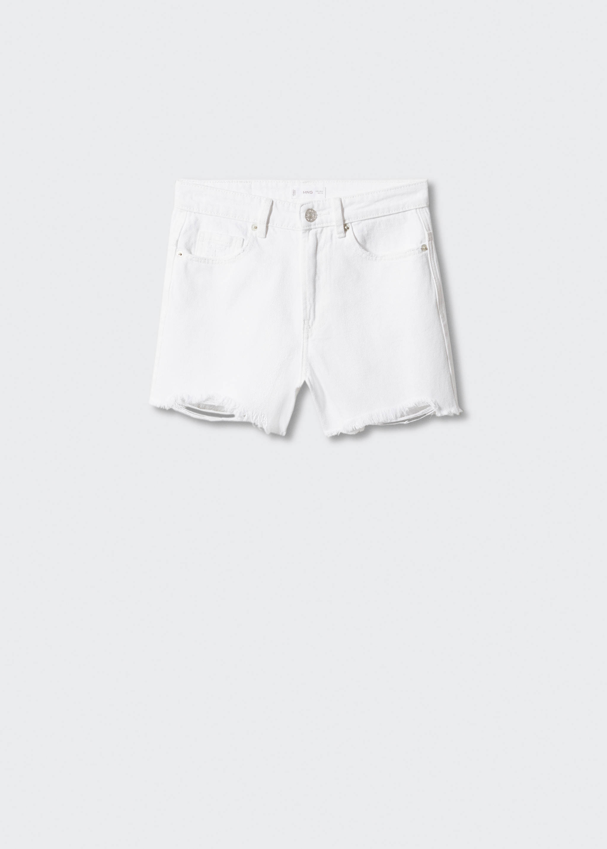 Broken denim shorts - Article without model