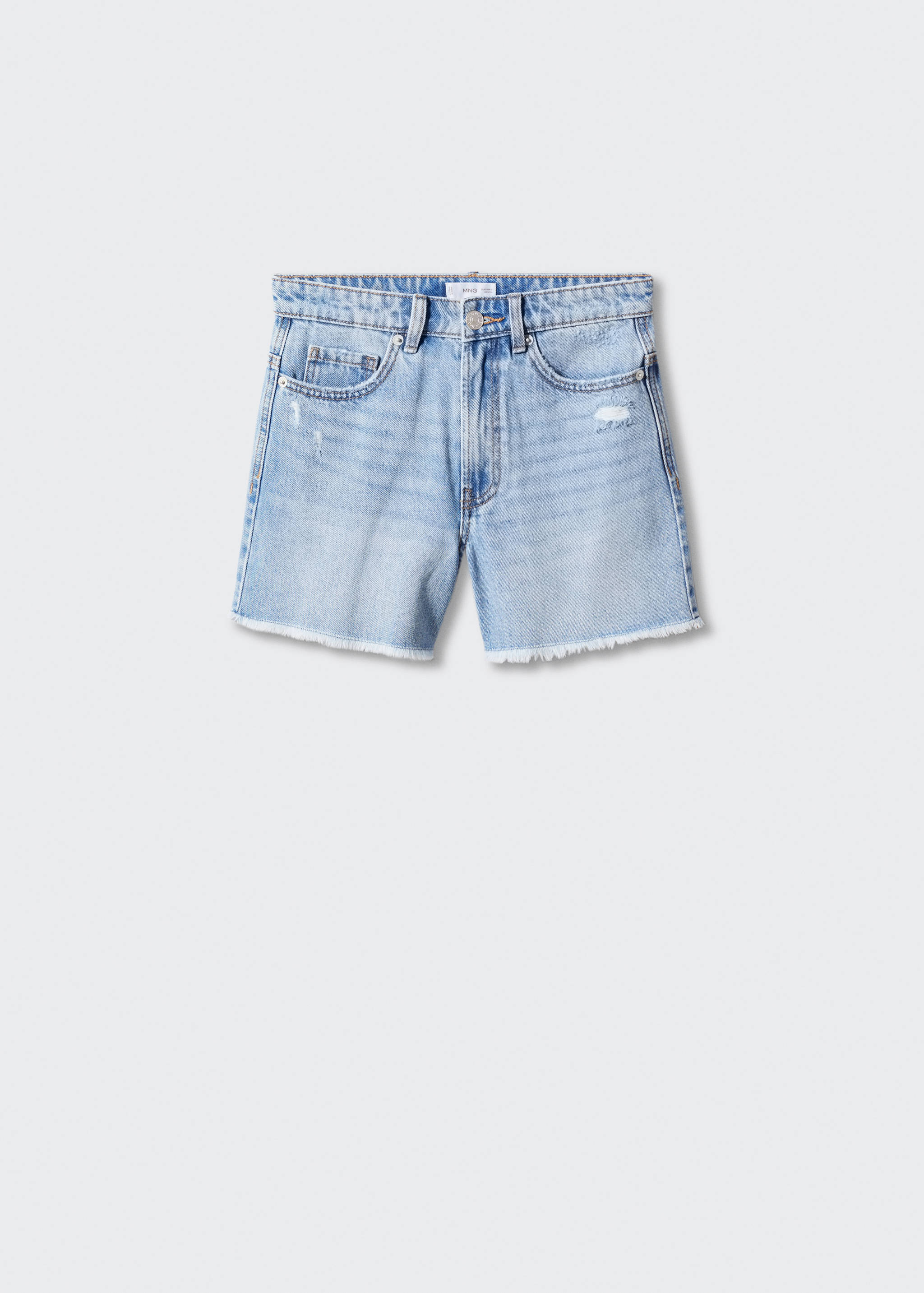 Broken denim shorts - Article without model
