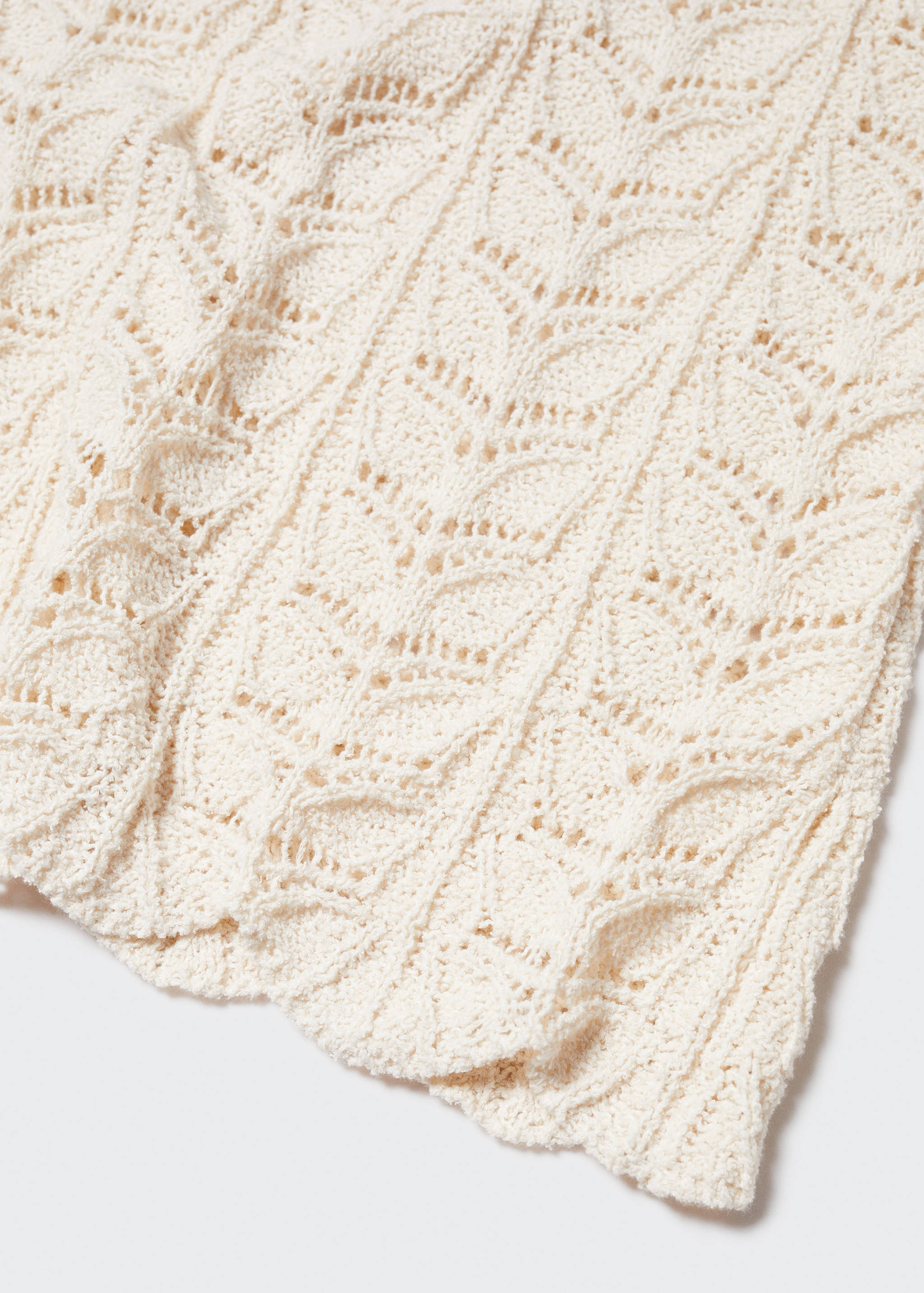 Scalloped openwork sweater - Details of the article 8