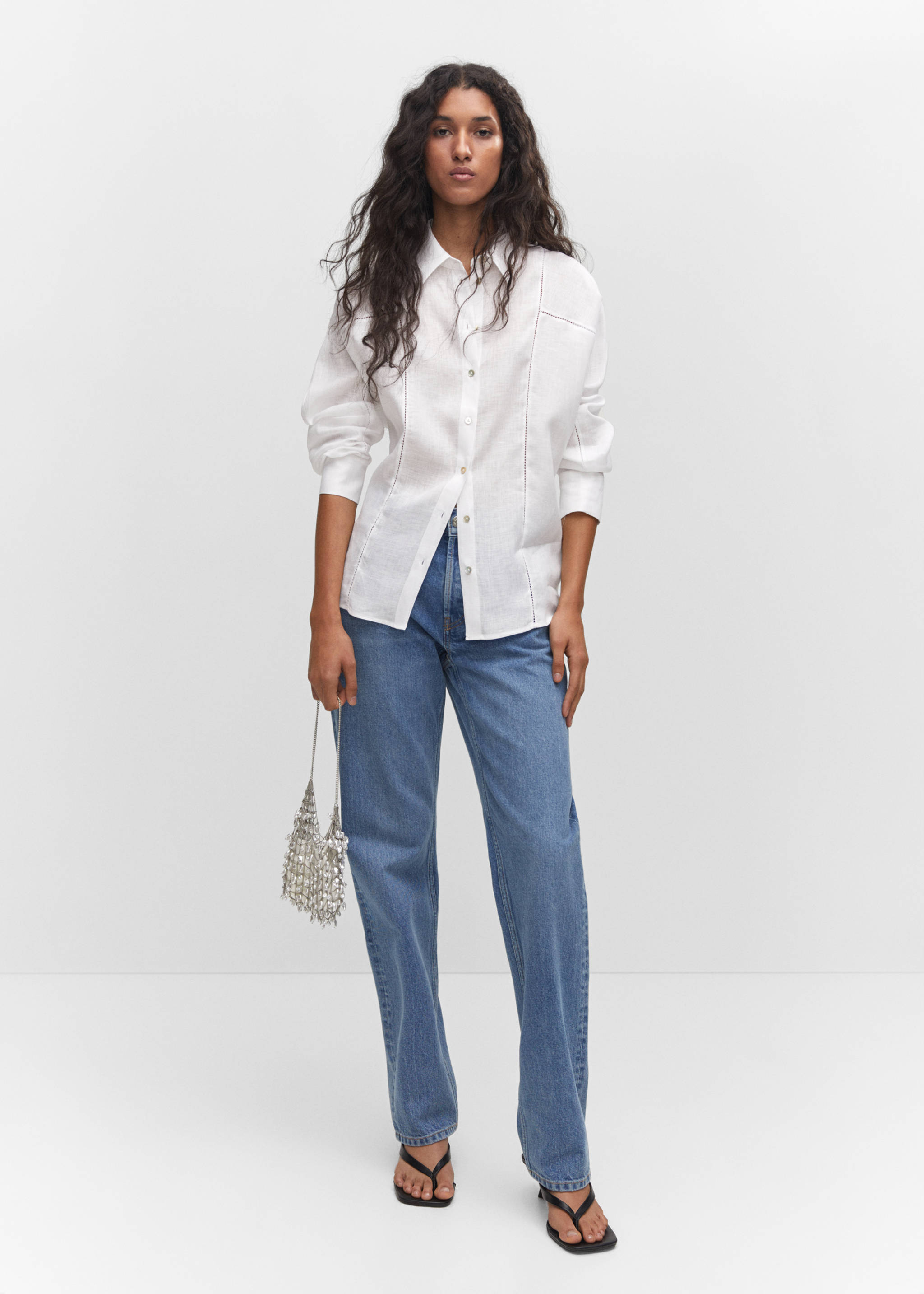 100% linen blouse - General plane