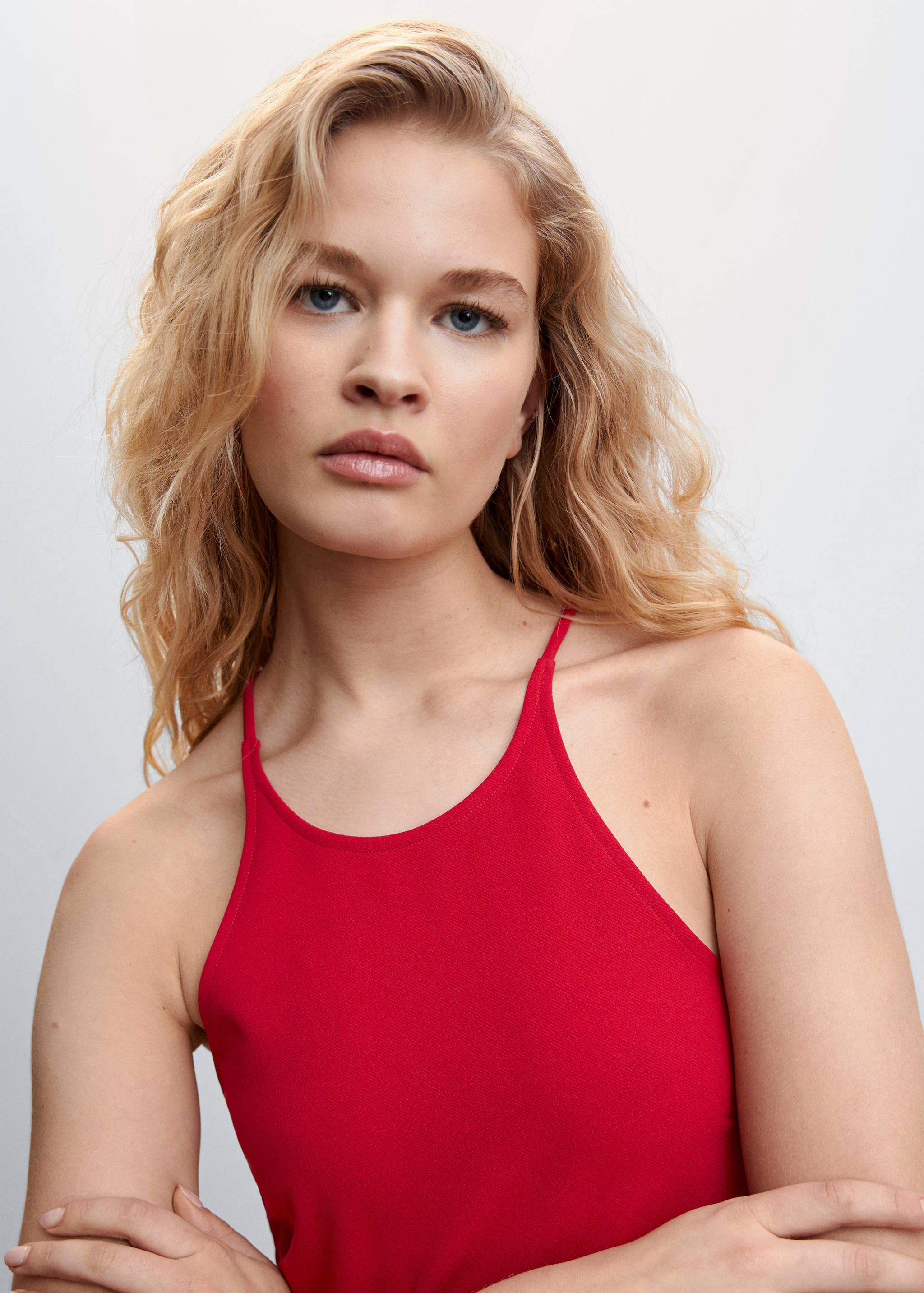 Wrap back dress - Details of the article 1