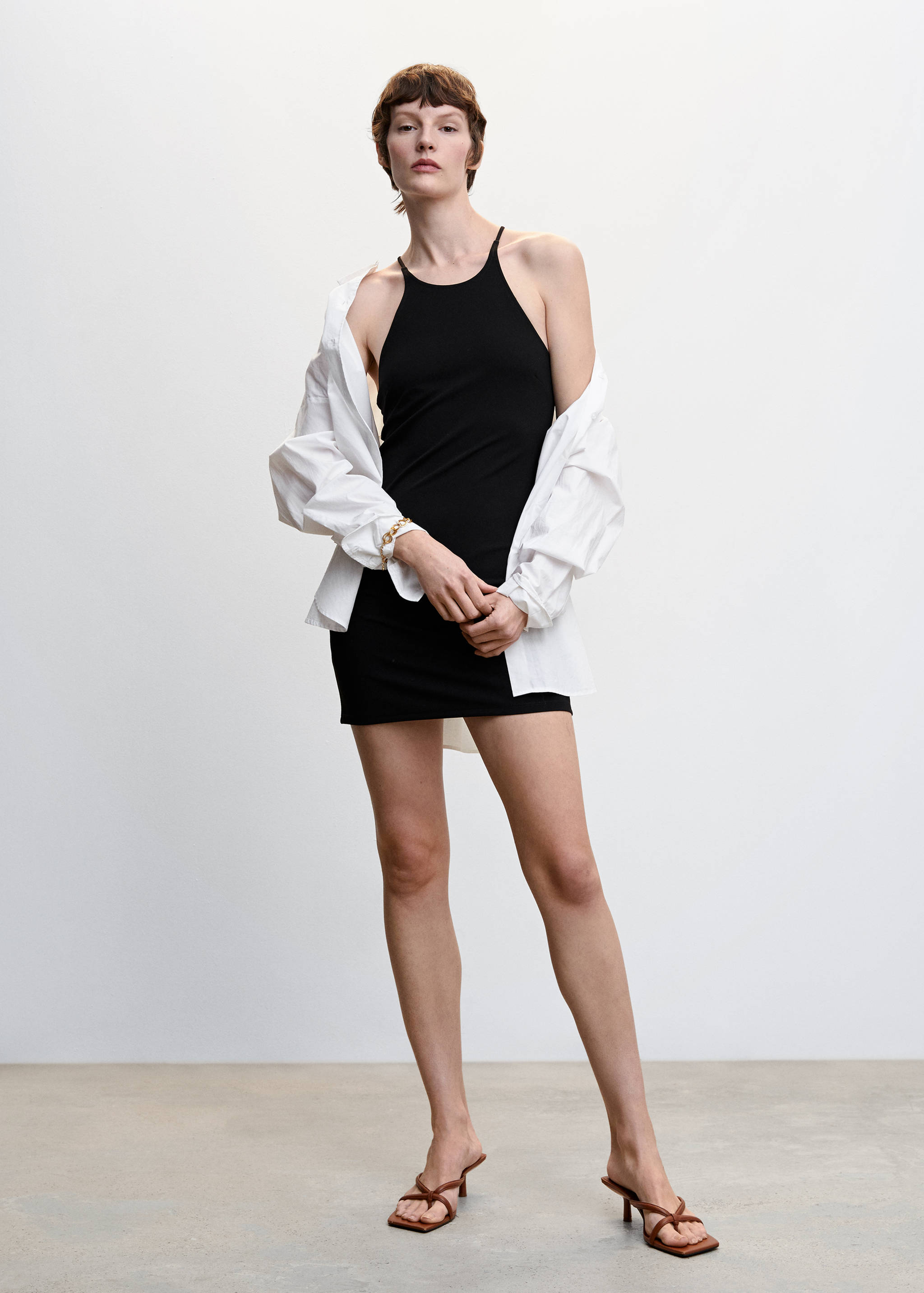 Wrap back dress - General plane