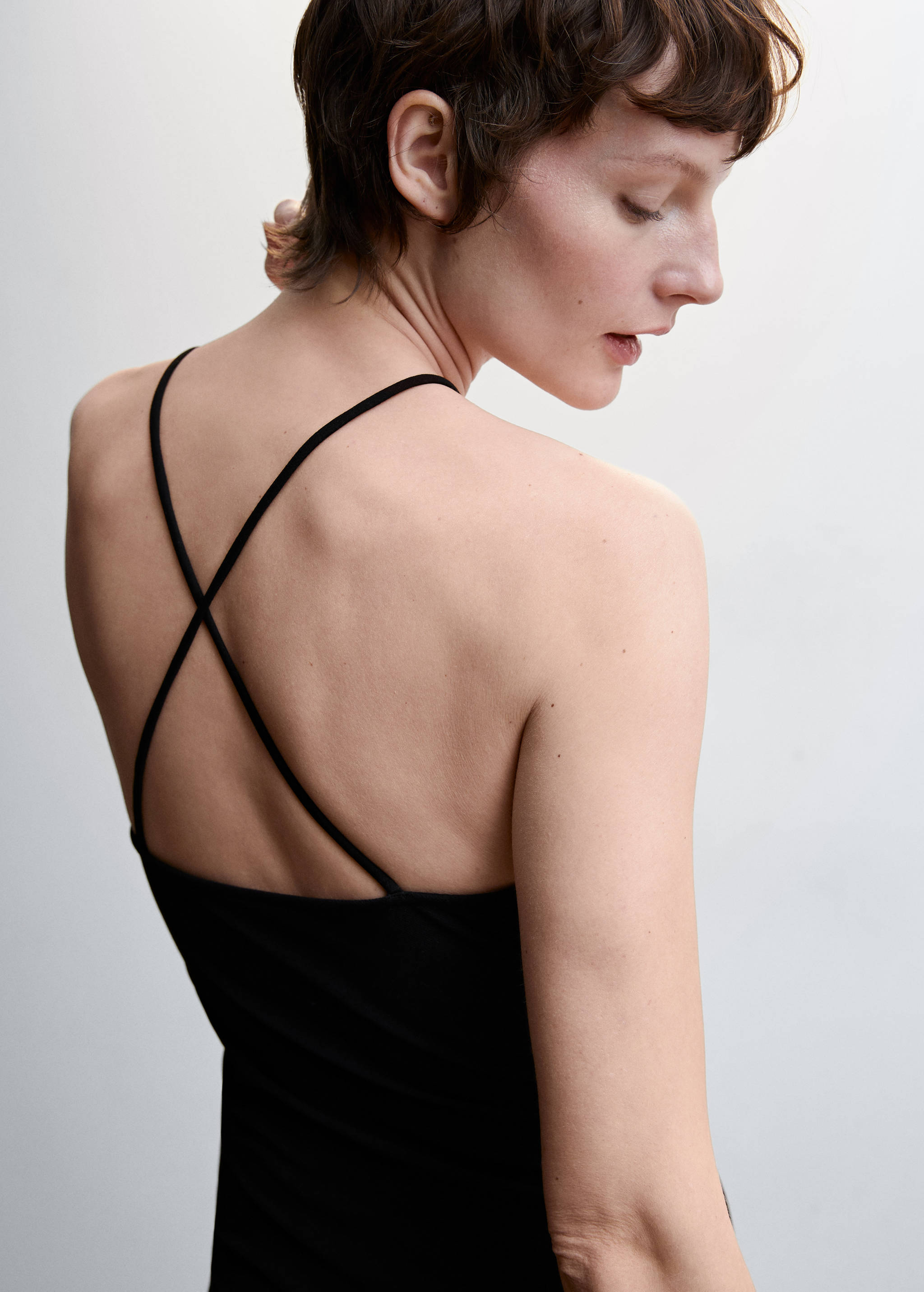Wrap back dress - Details of the article 4