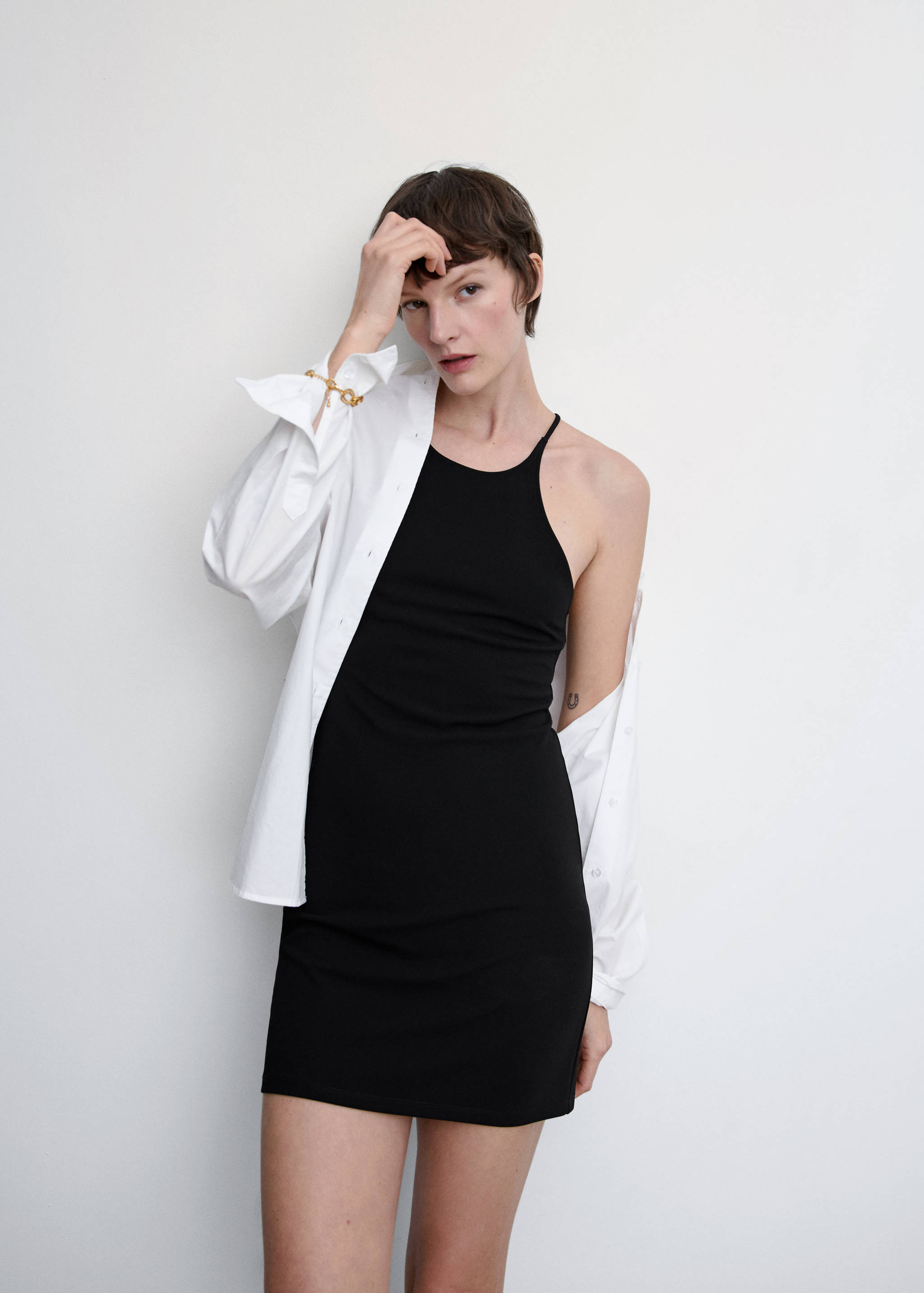 Wrap back dress - Details of the article 2