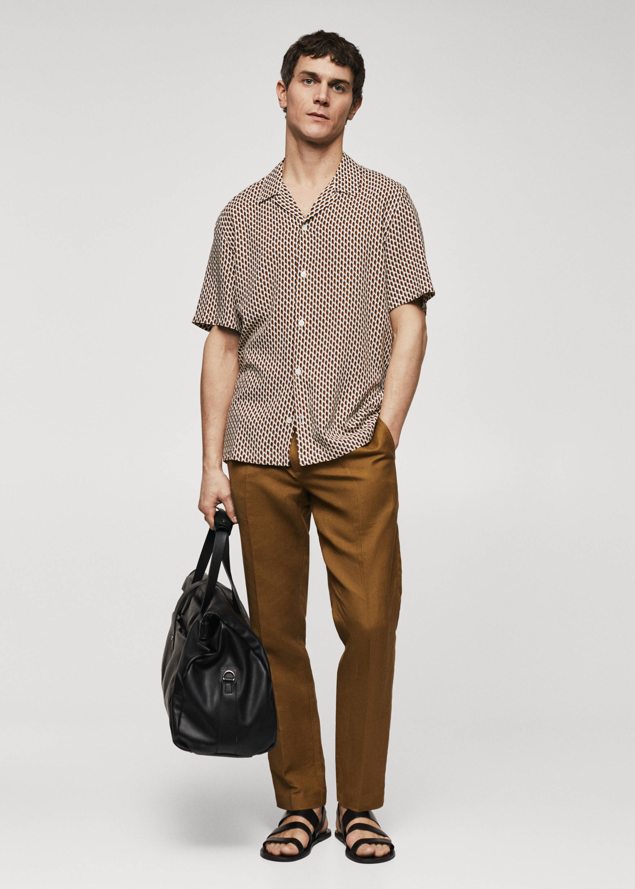 Printed short-sleeved shirt - General plane