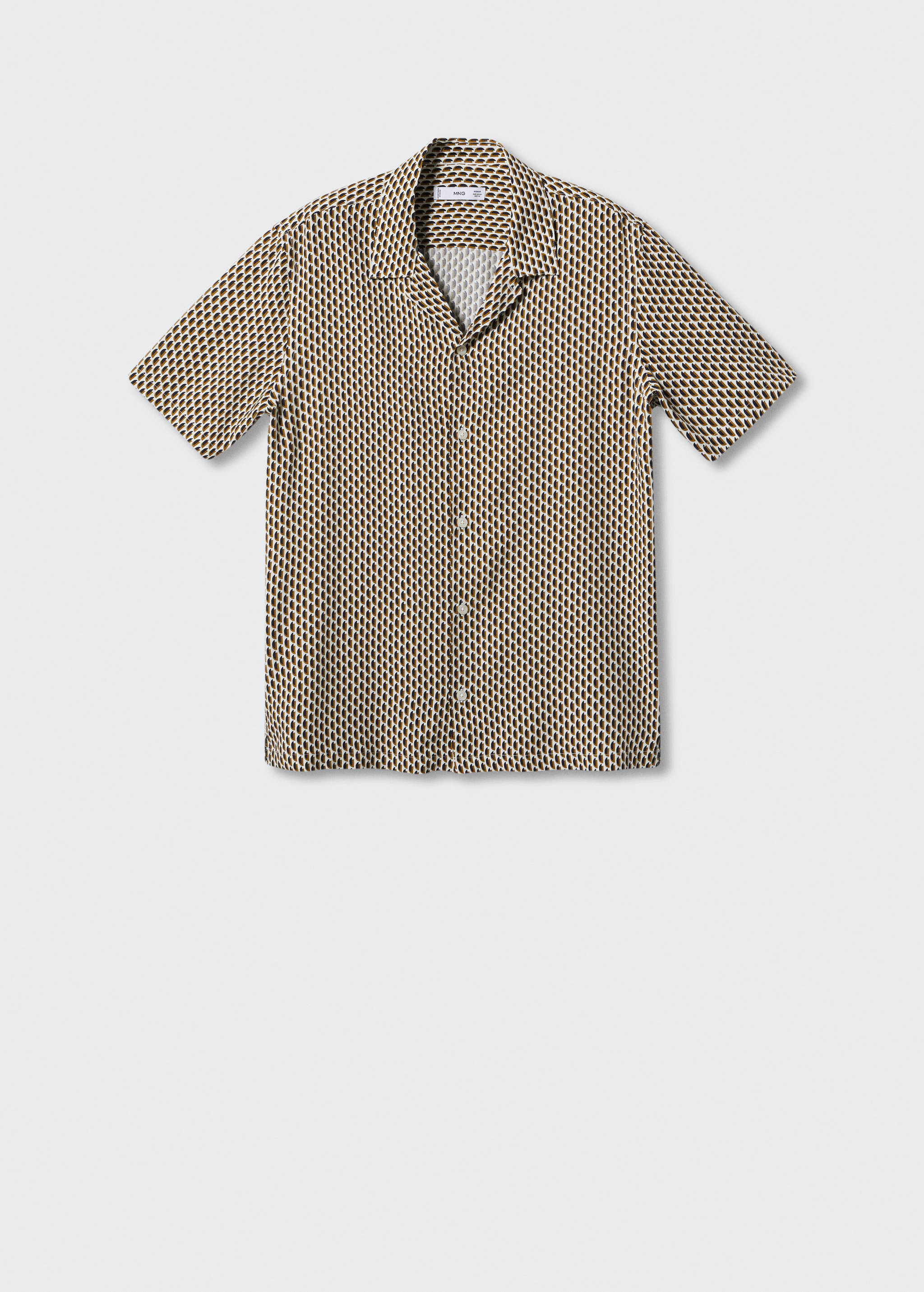 Printed short-sleeved shirt - Article without model