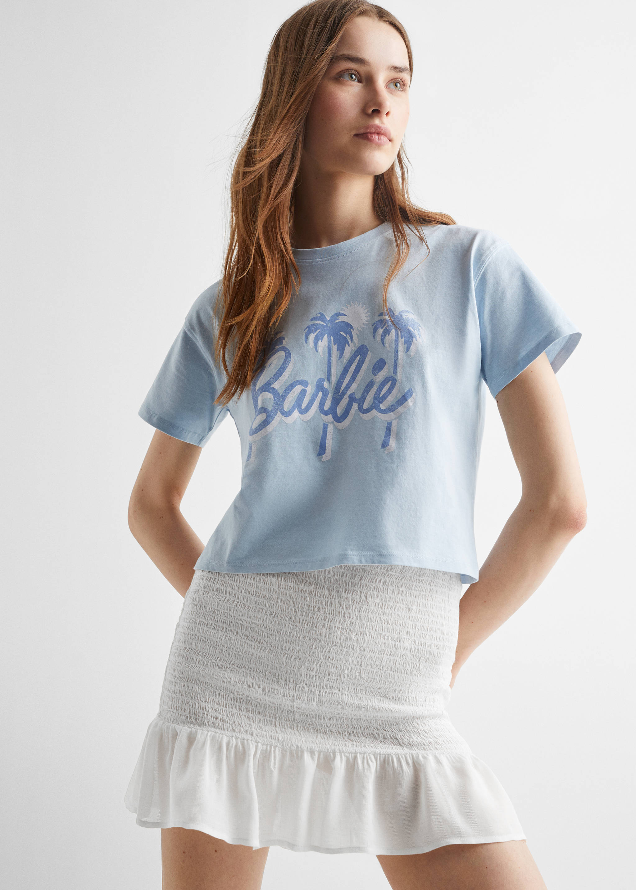 Faldilla frunzida volant - Pla mig