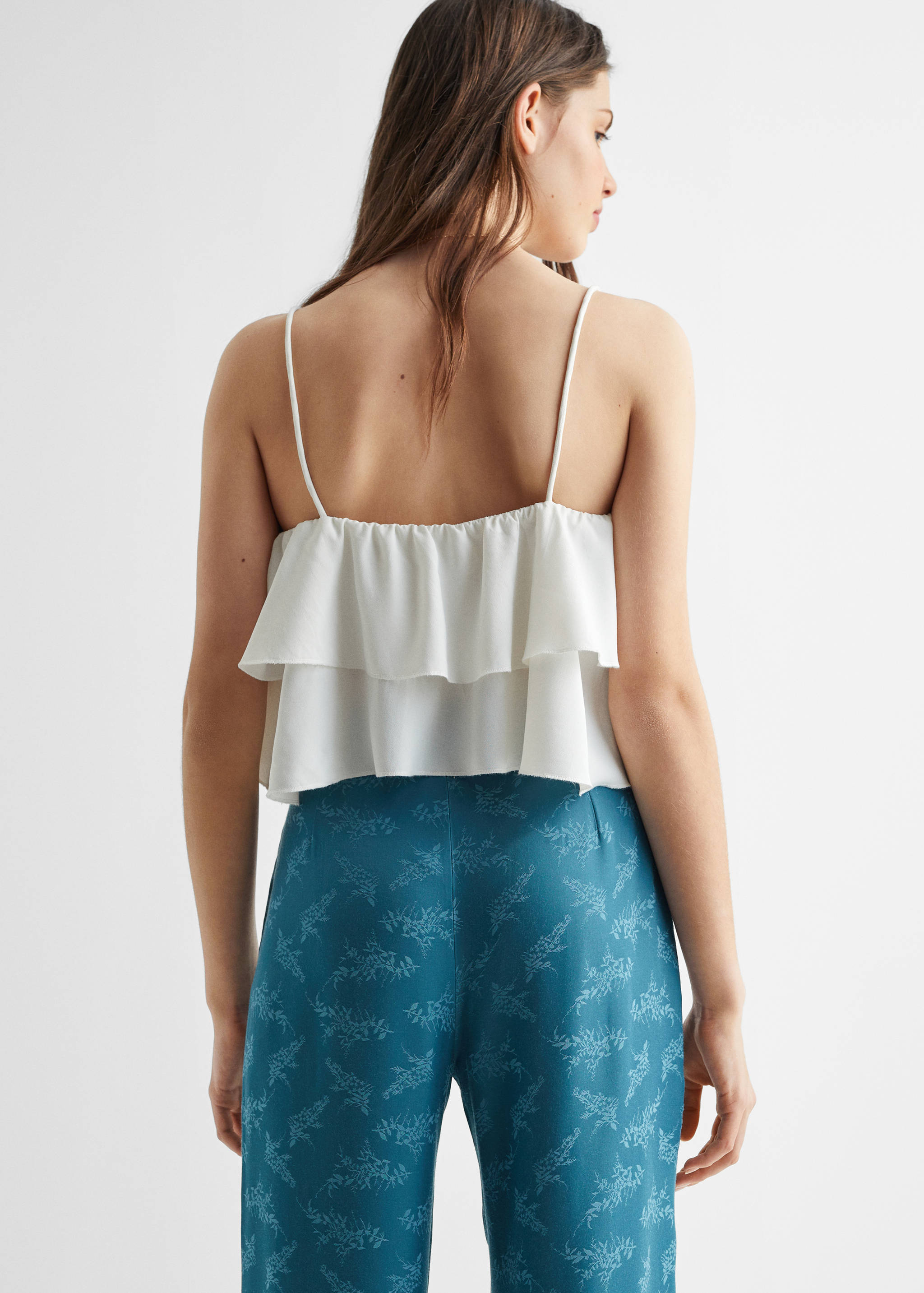 Rüschenbluse - Rückseite des Artikels