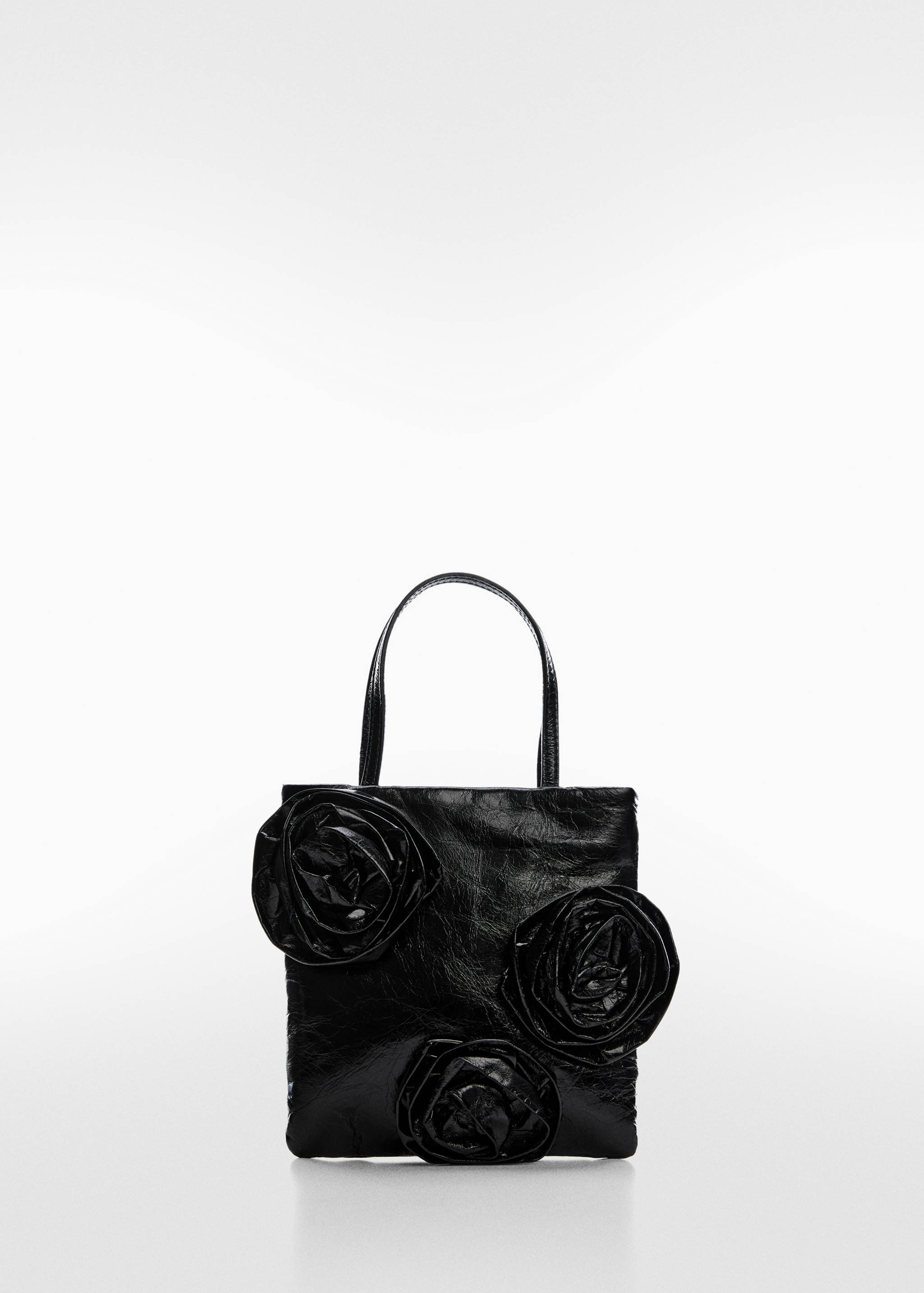 Maxi-flower leather bag - Article without model