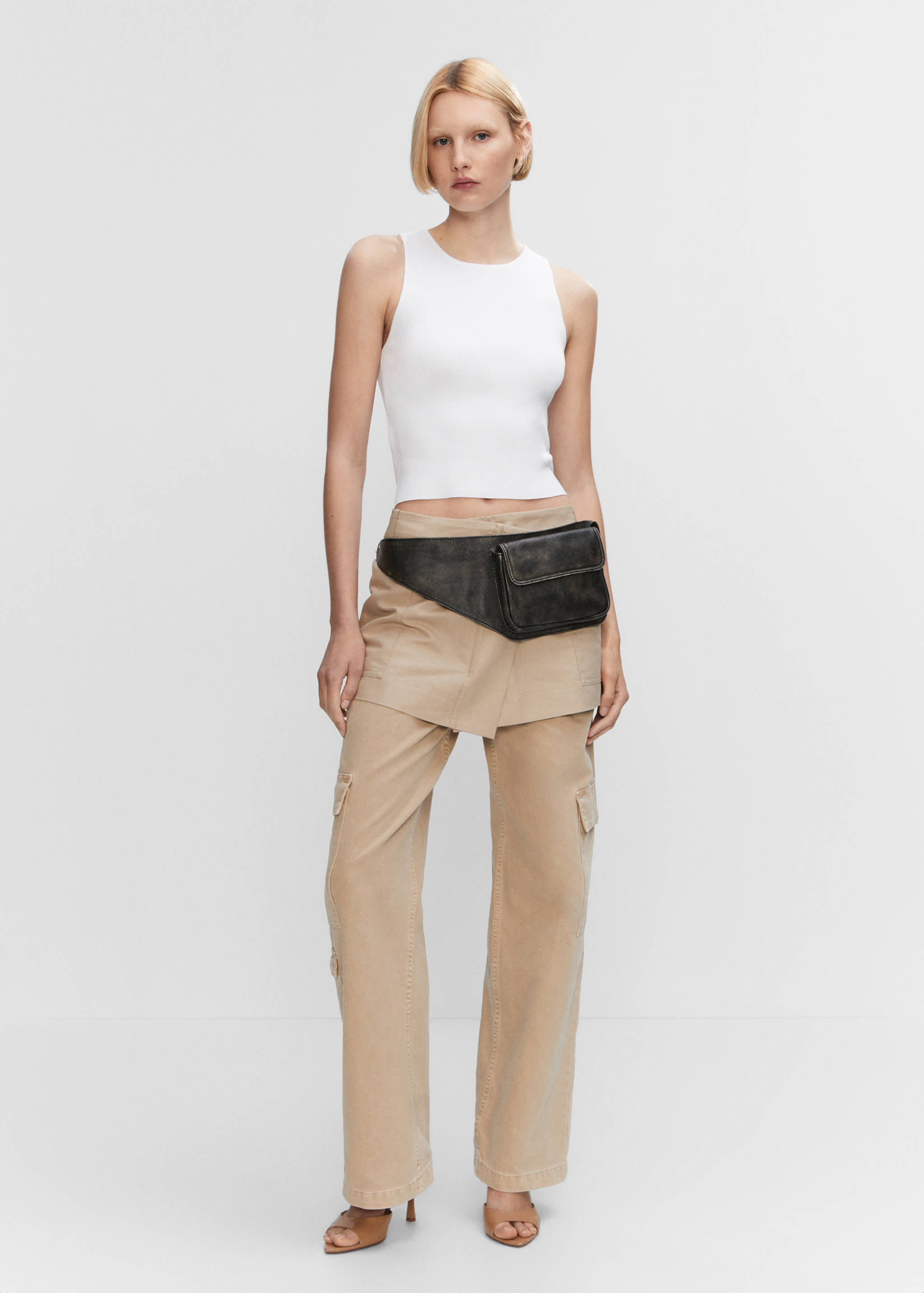 Top punt tirants amples - Pla general