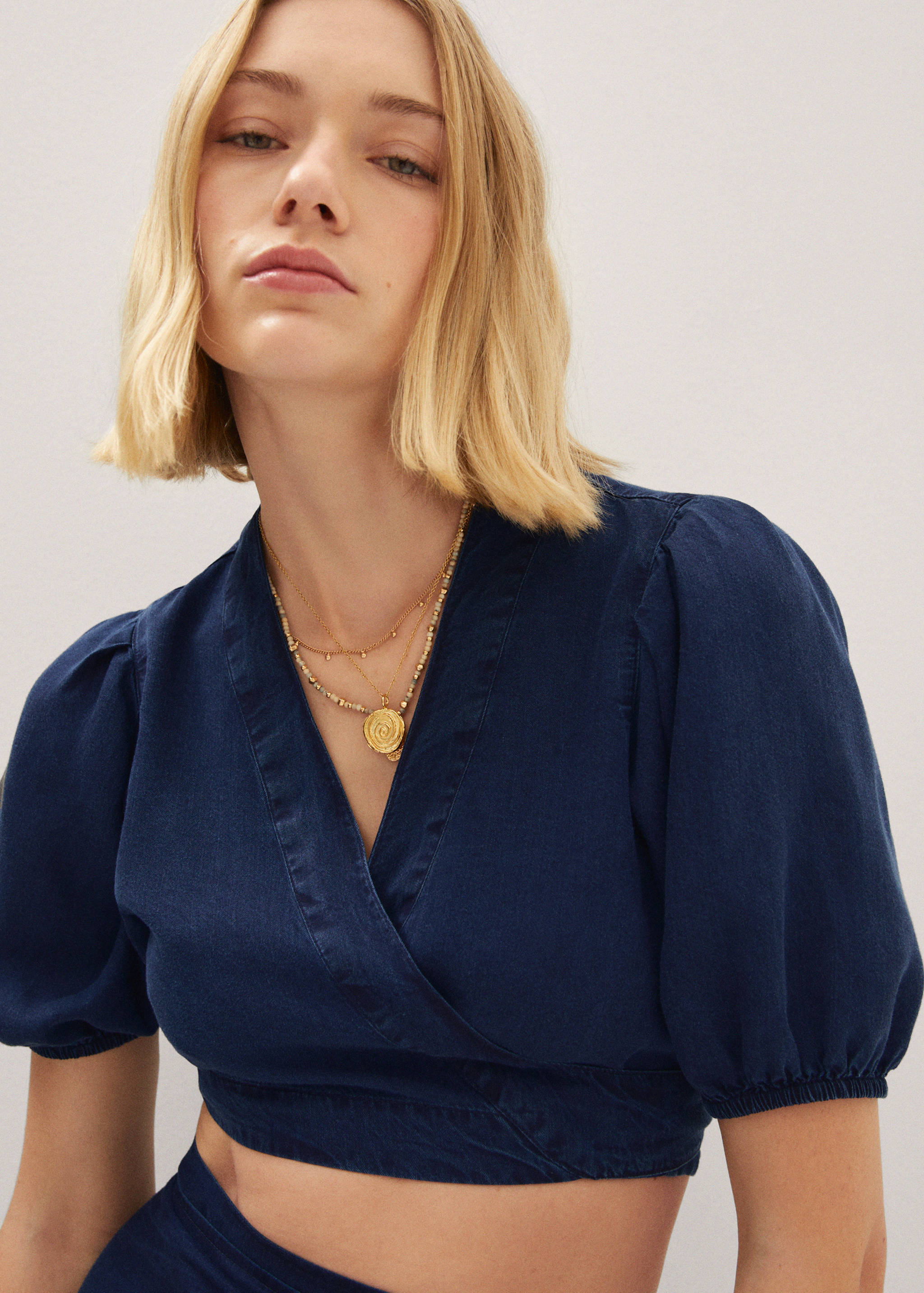 Lyocell wikkeltop - Detail van het artikel 1