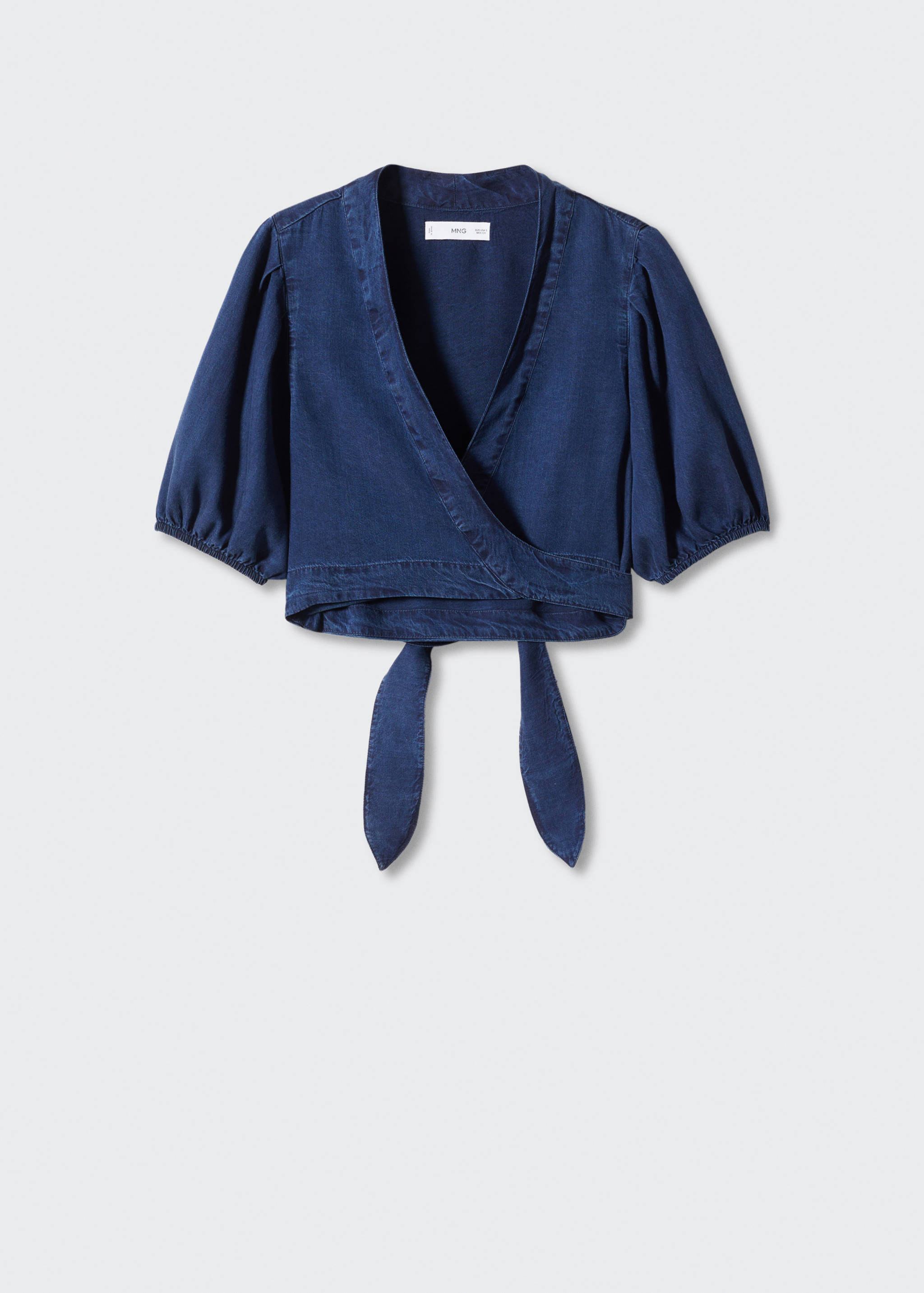 Lyocell wikkeltop - Artikel zonder model