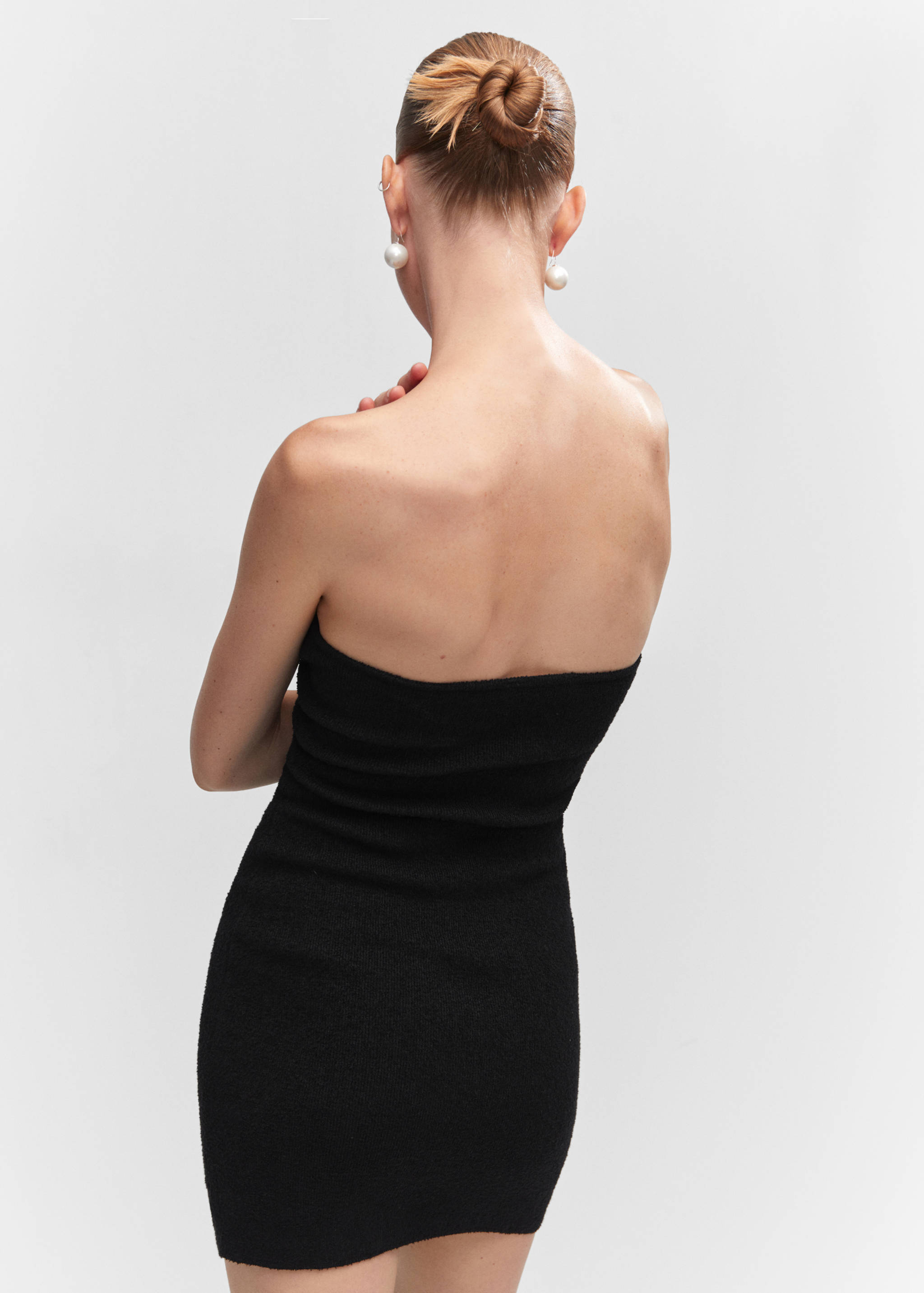 Robe maille détail métallique - Verso de l’article