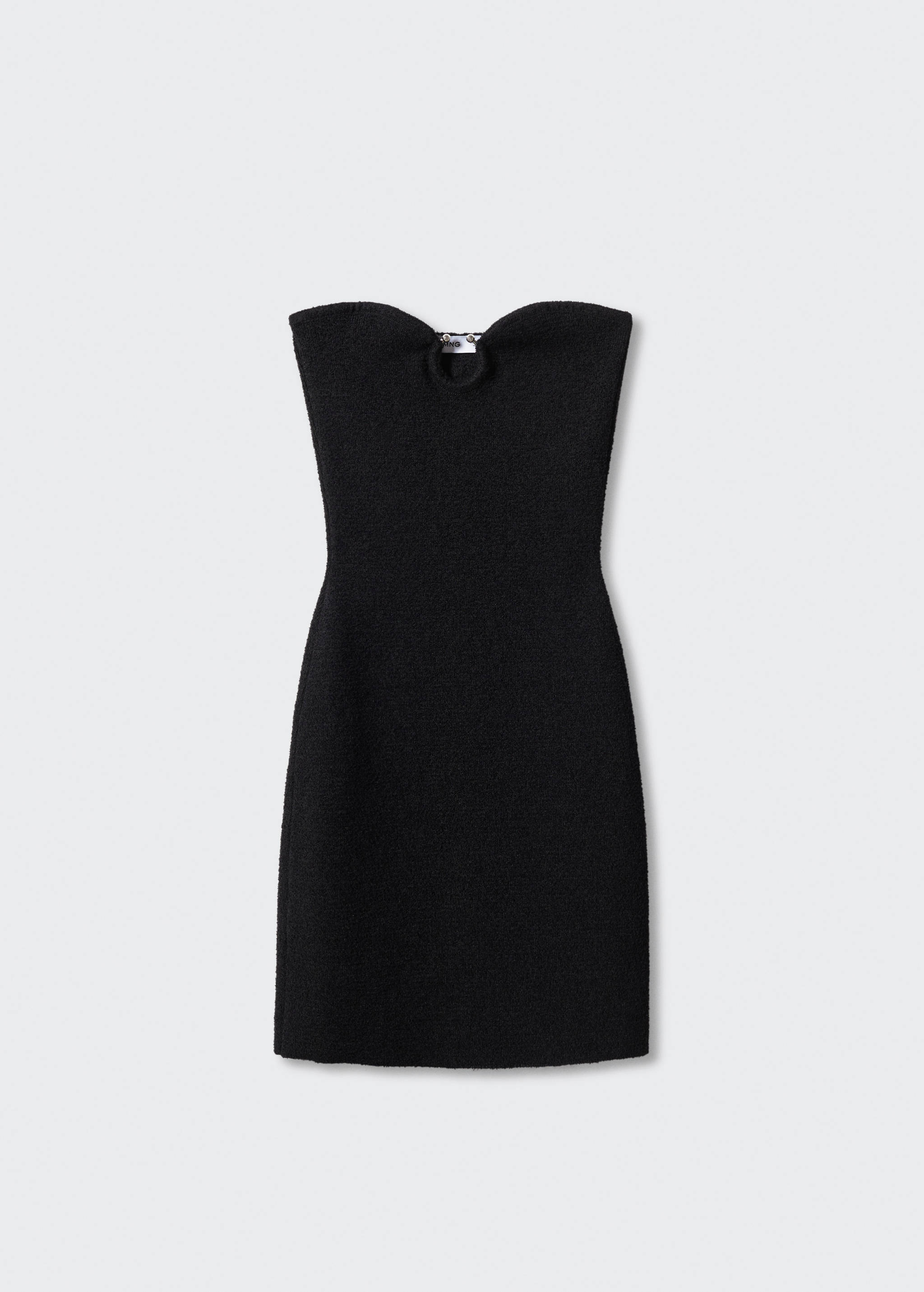 Robe maille détail métallique - Article sans modèle