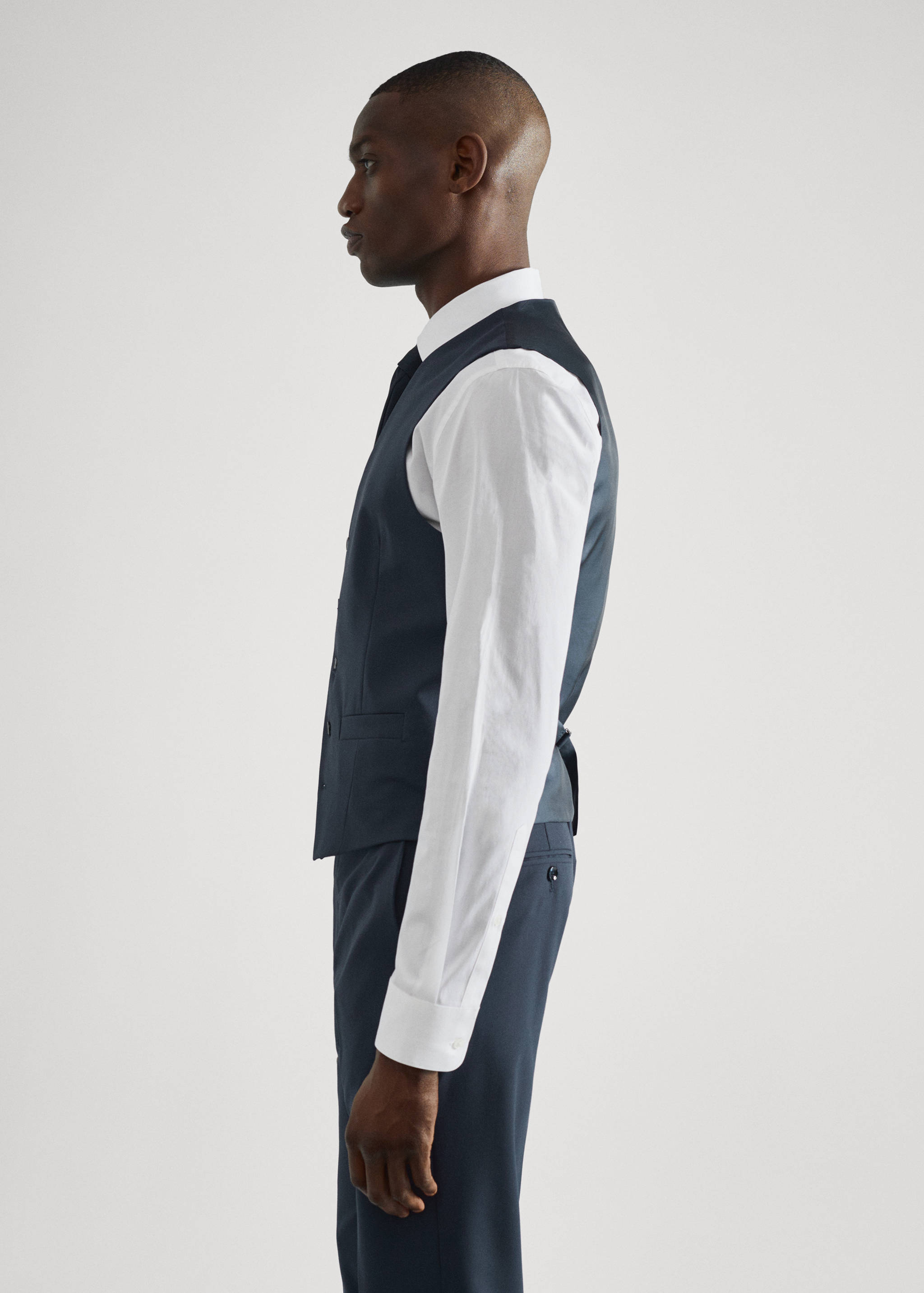 Gilet de costume slim fit - Détail de l'article 6