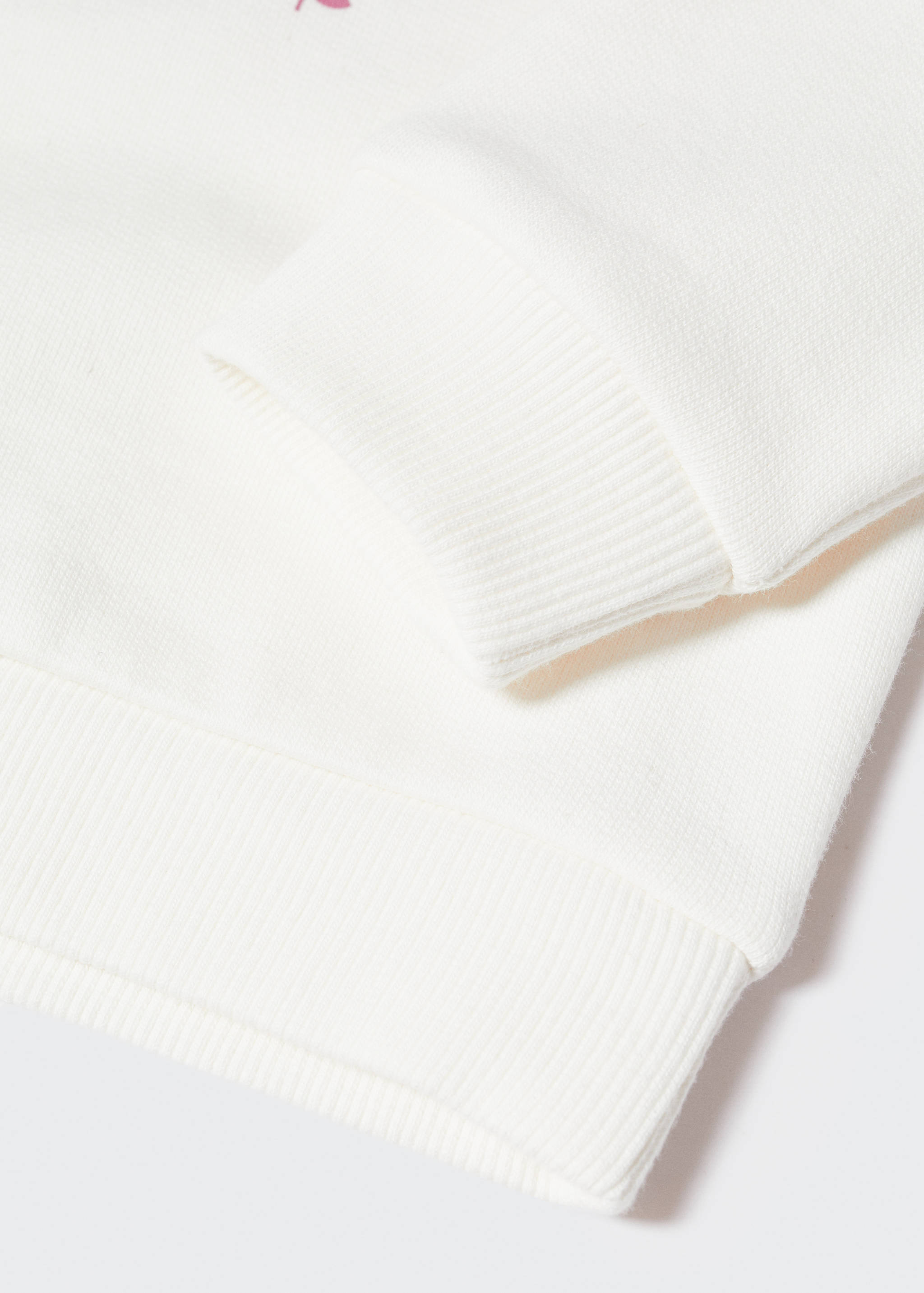 Embroidered drawing sweatshirt - Details of the article 0