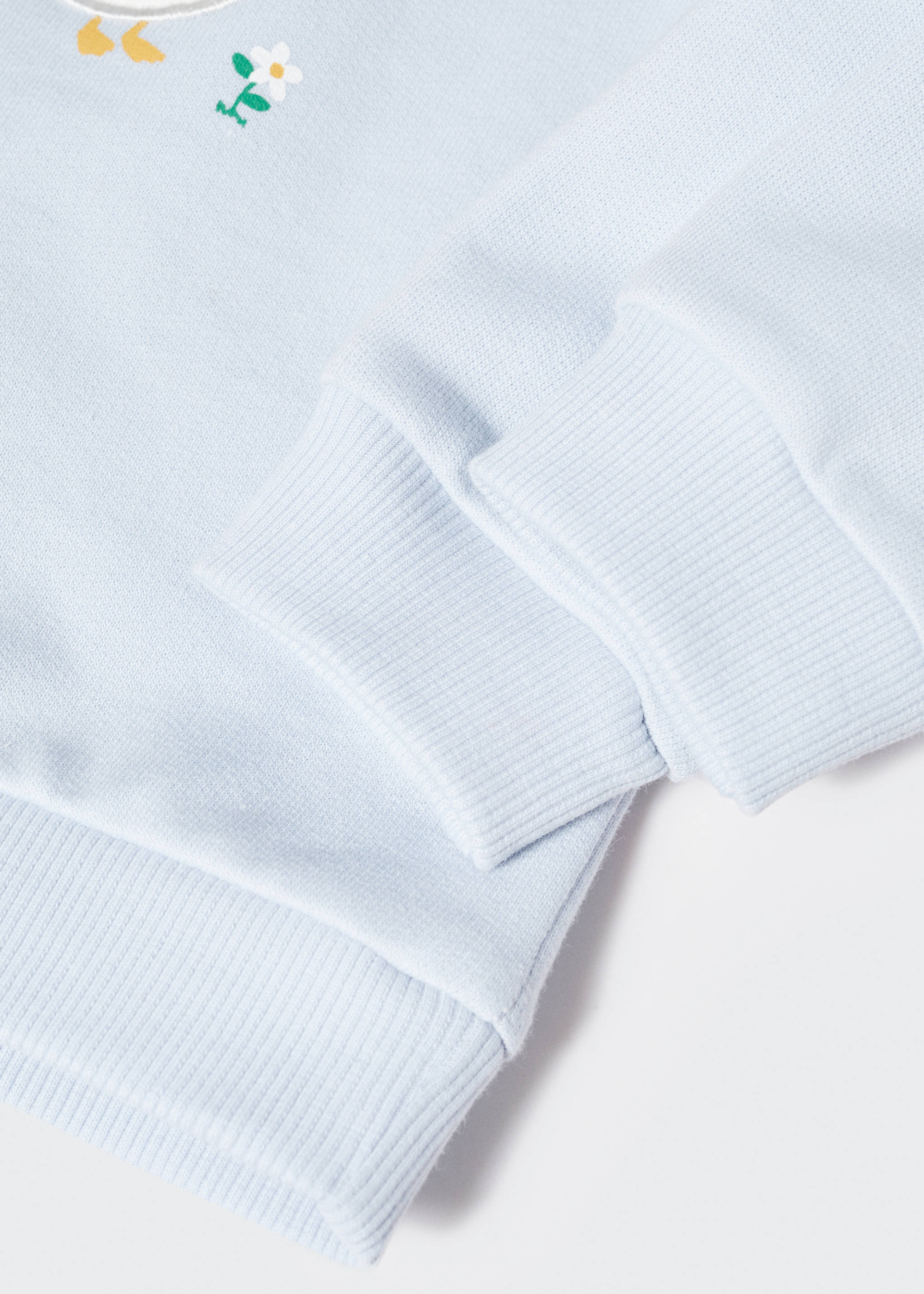 Embroidered drawing sweatshirt - Details of the article 0