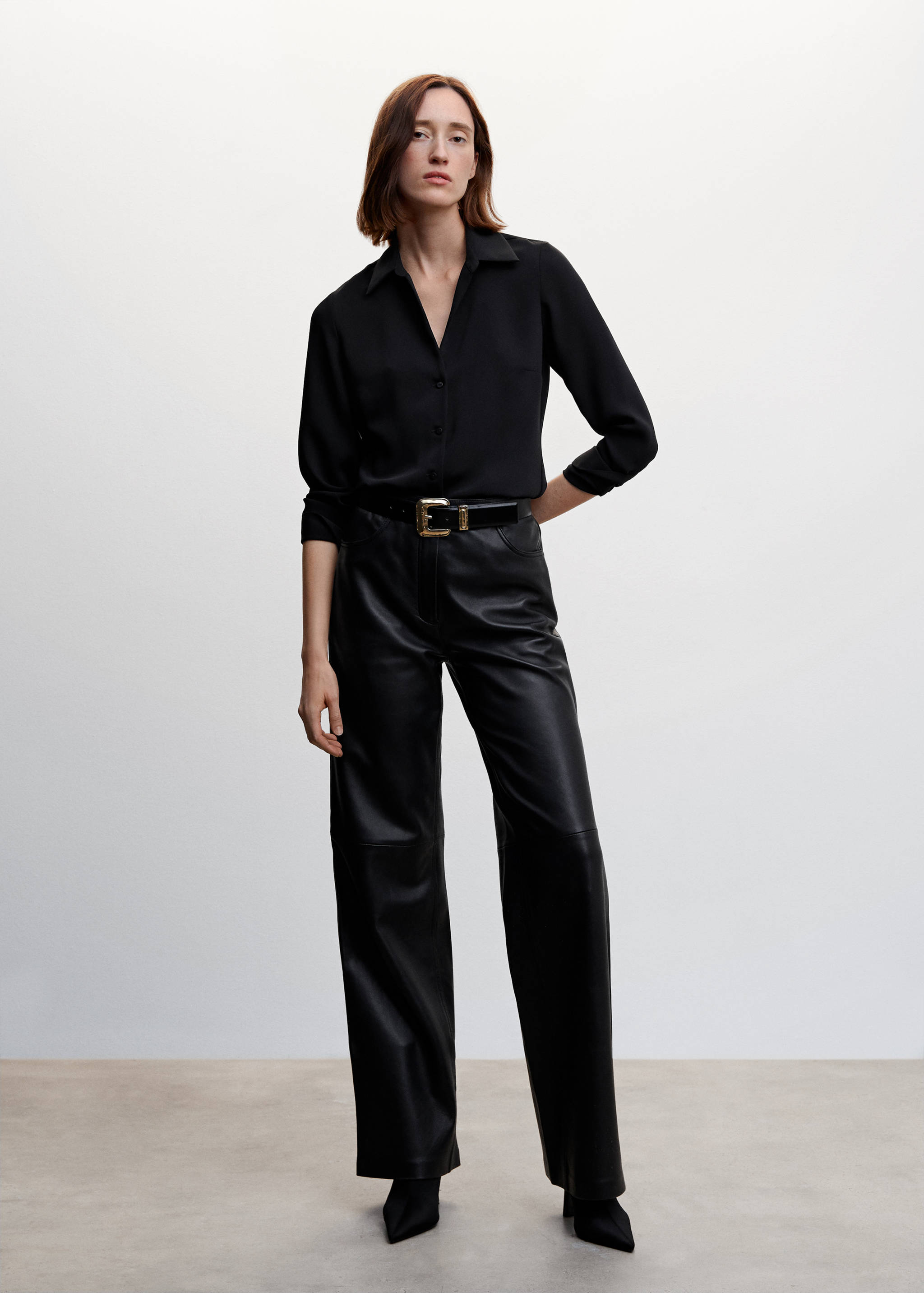 Chemise fluide pinces - Plan général