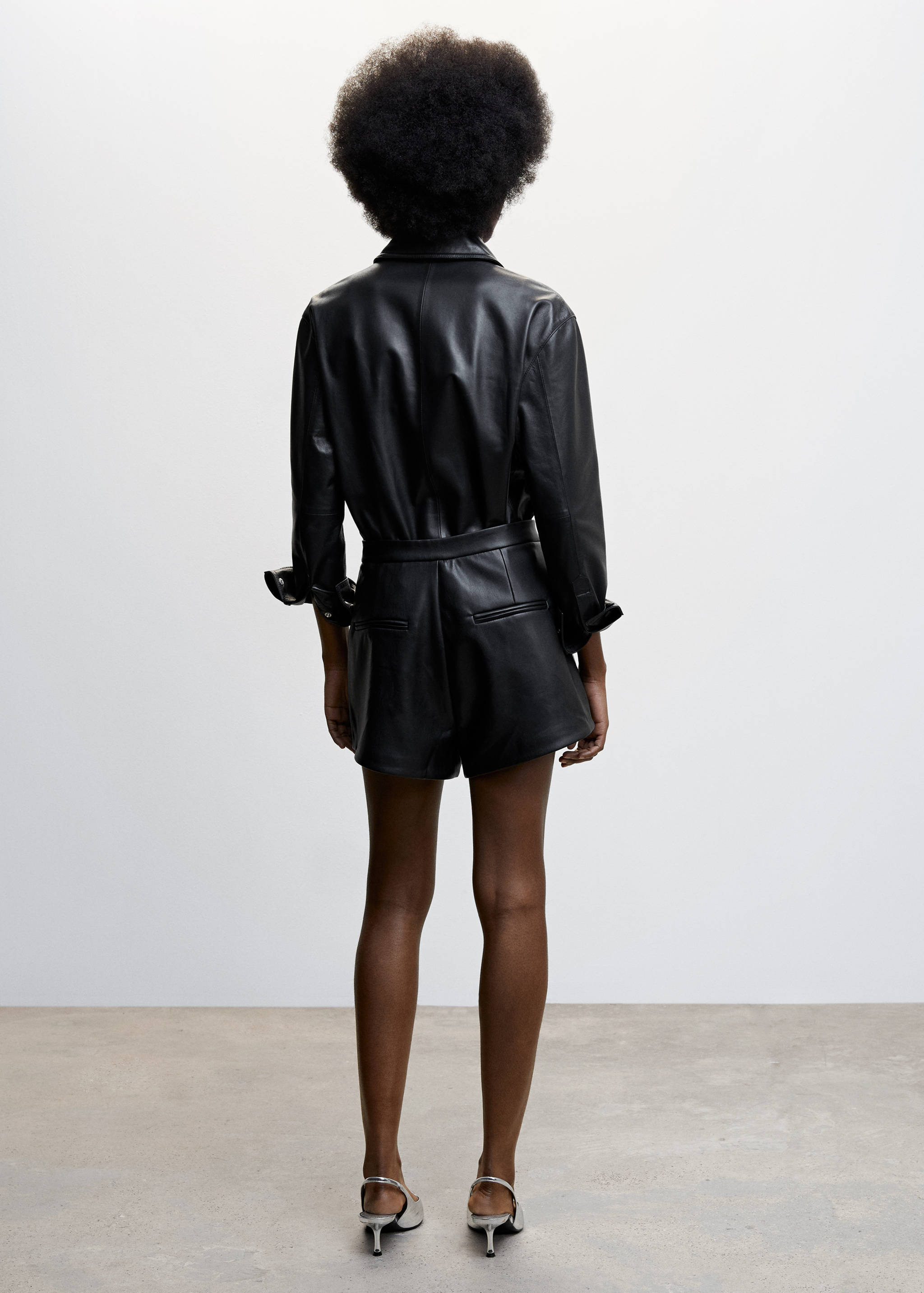 Short pinces similicuir - Verso de l’article