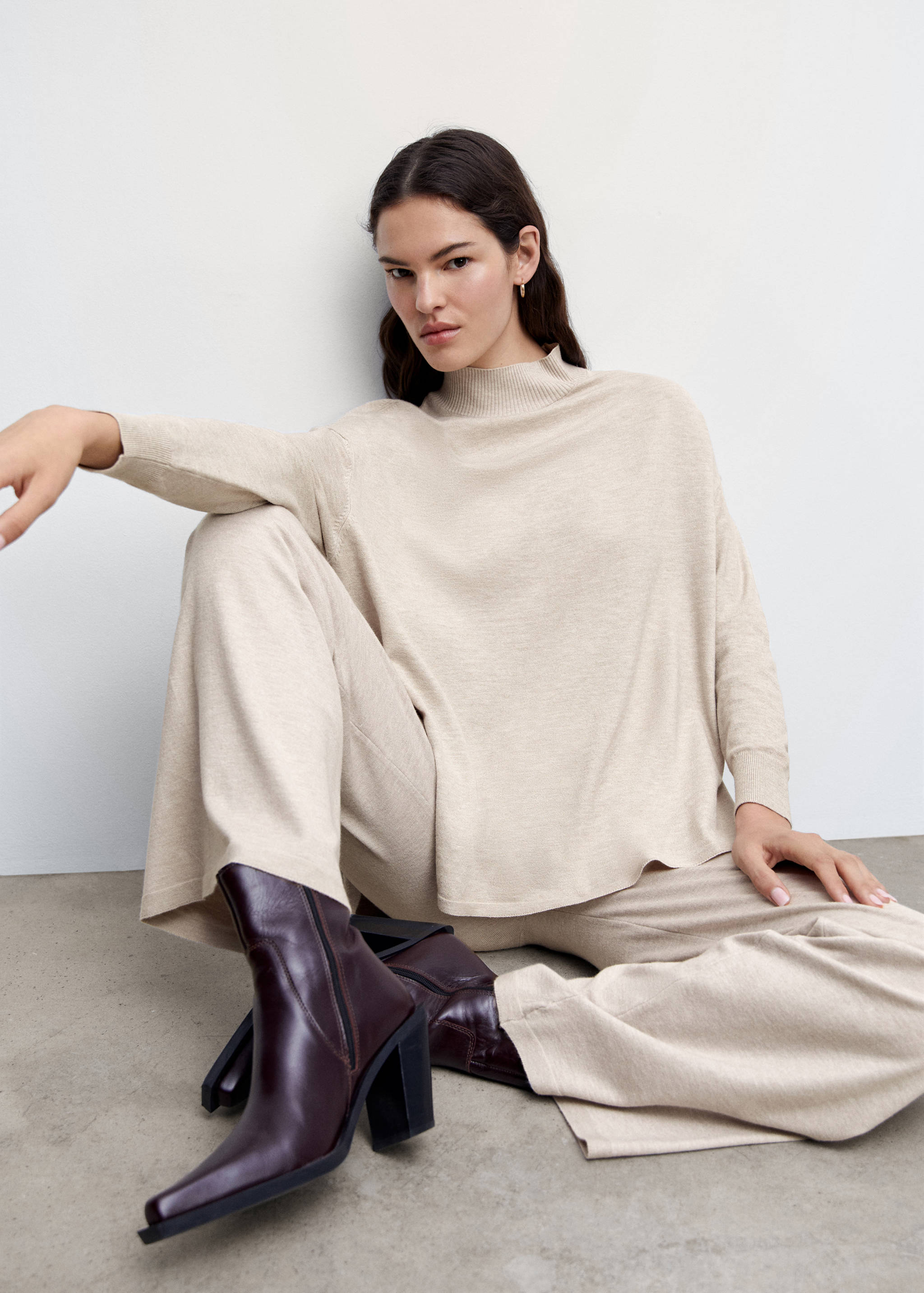 Pullover mit Seitenschlitzen - Detail des Artikels 2