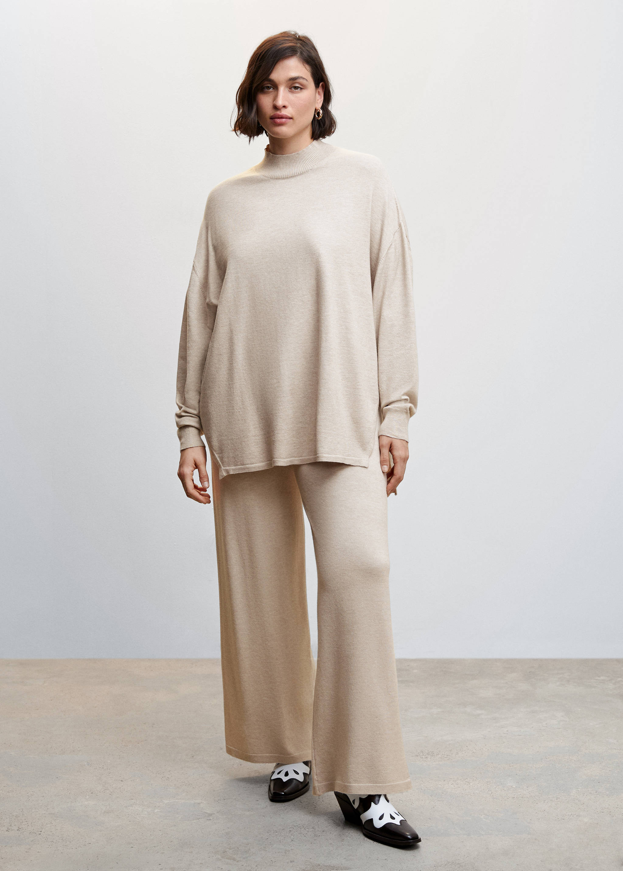 Pullover mit Seitenschlitzen - Detail des Artikels 3