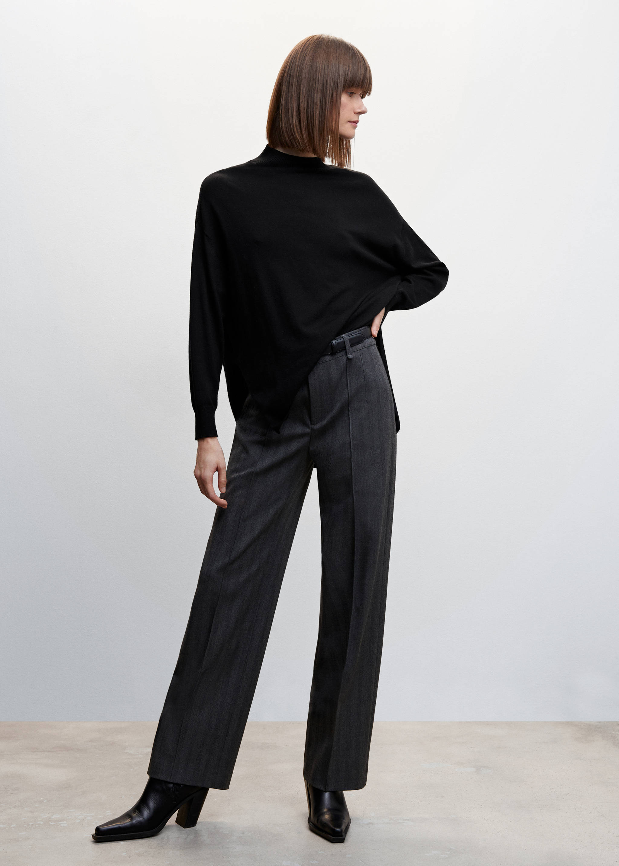 Pullover mit Seitenschlitzen - Allgemeine Ansicht