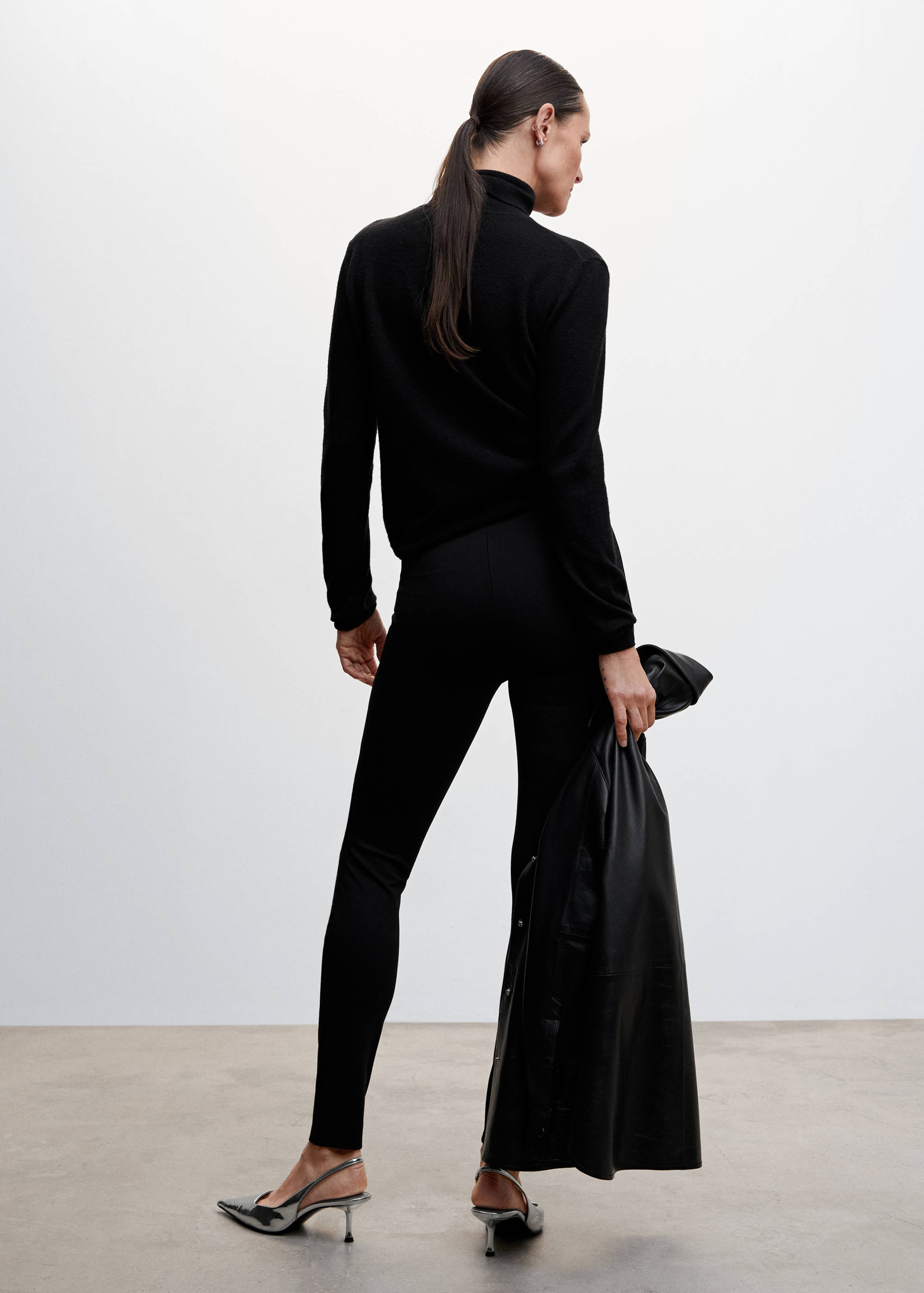 Leggings im Biker-Stil - Rückseite des Artikels