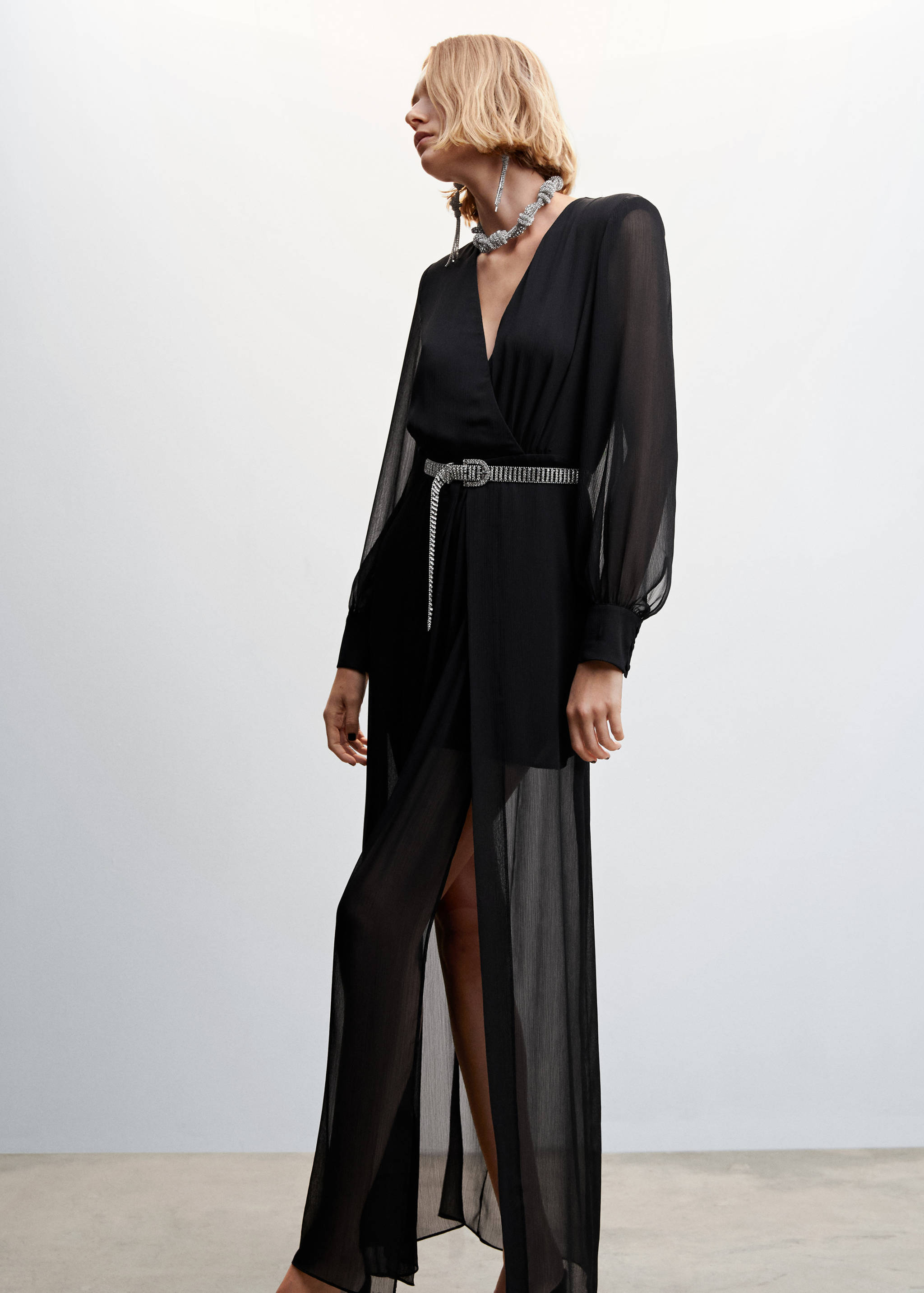 Vestido gasa aberturas  - Detalle del artículo 4