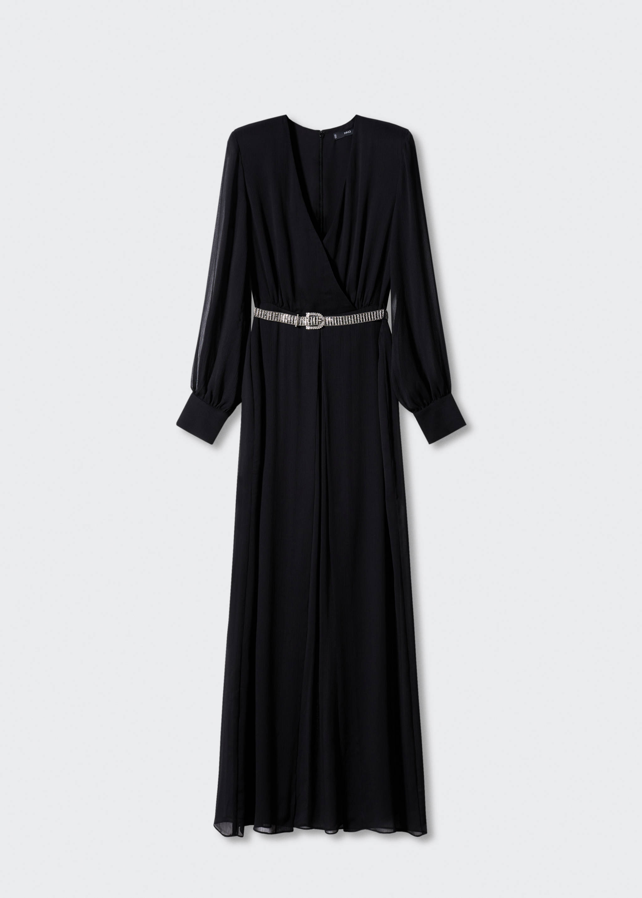 Vestido gasa aberturas  - Artículo sin modelo