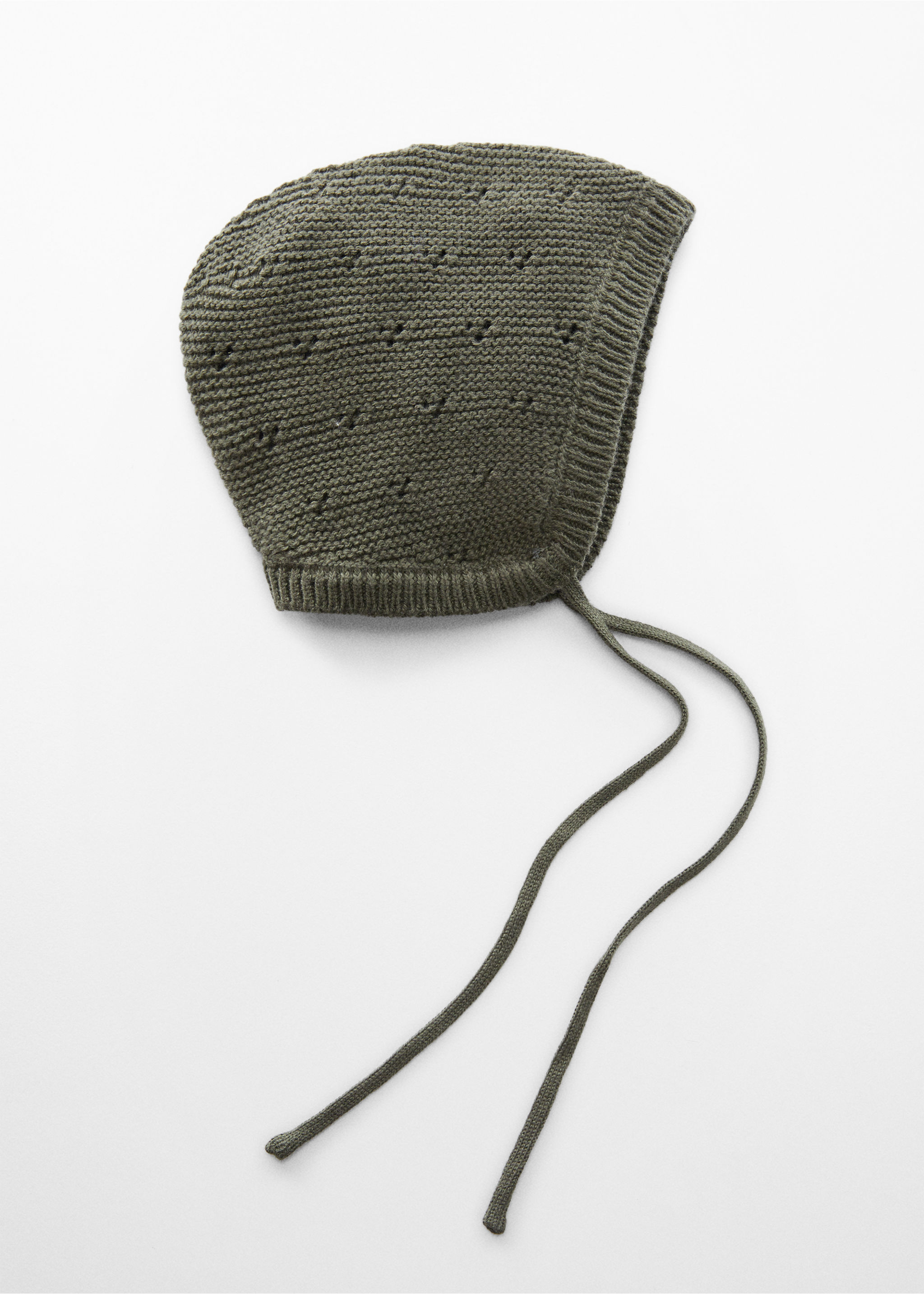 Knit cotton beanie - Article without model