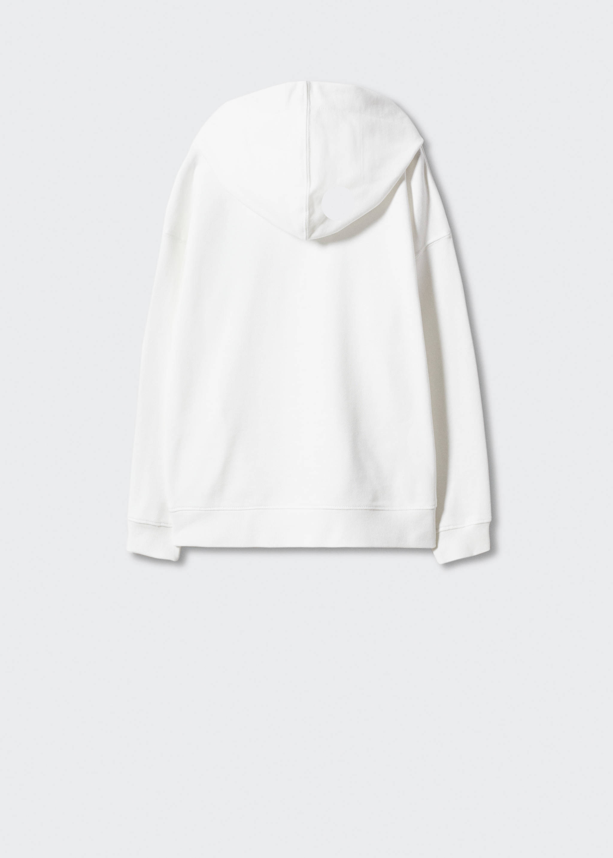 Bedrukte hoodie - Achterkant van het artikel