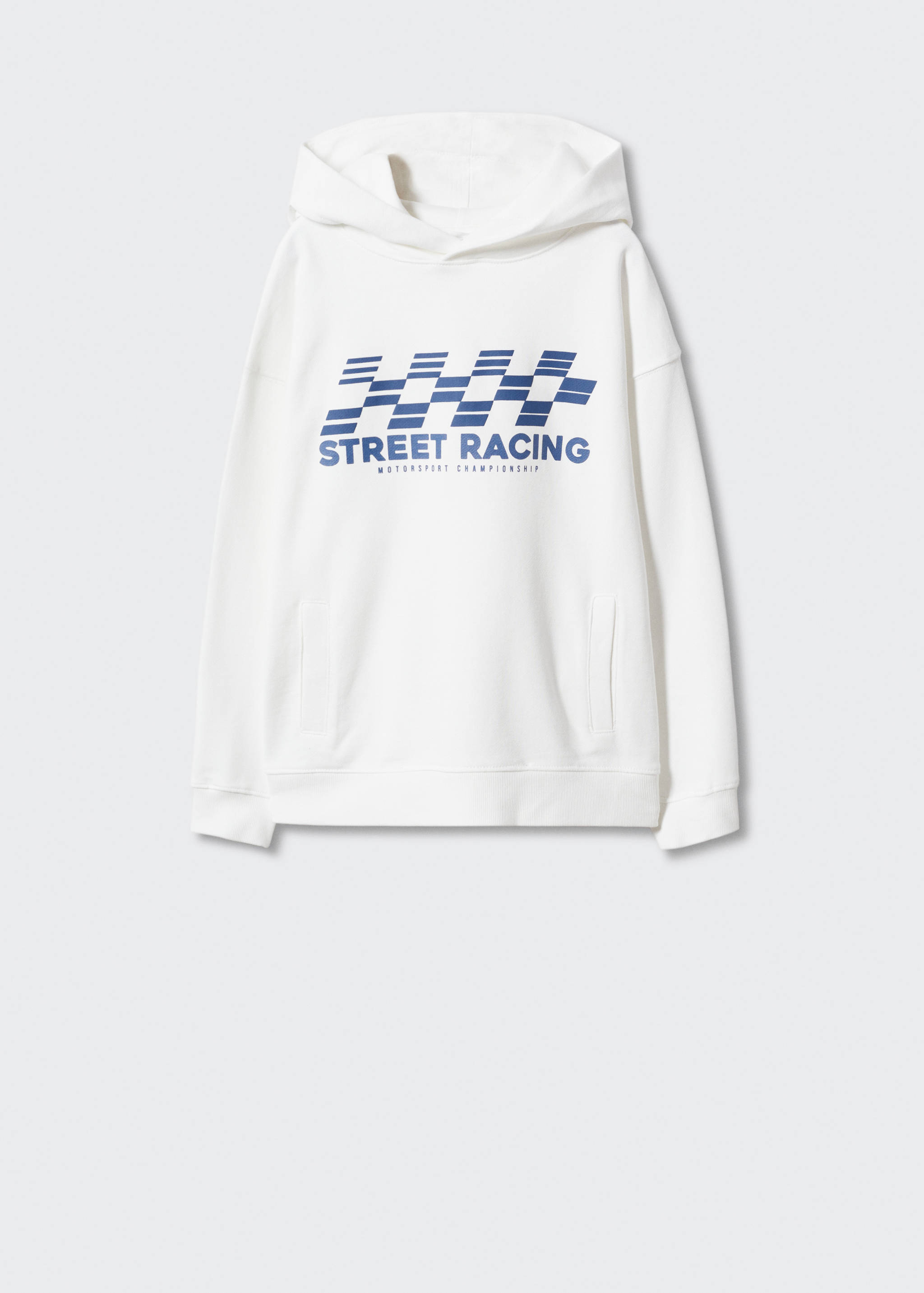 Bedrukte hoodie - Artikel zonder model