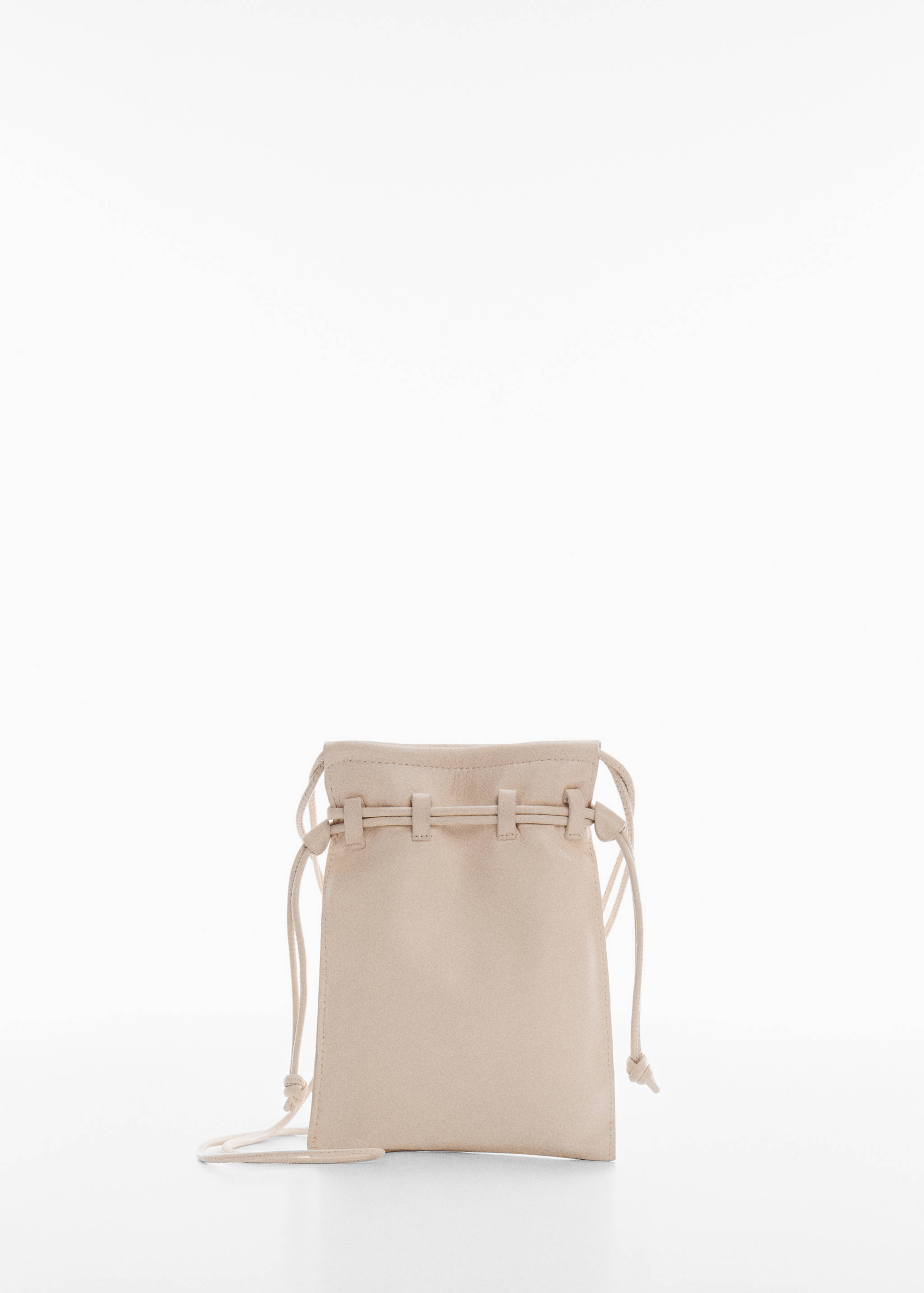 Mini leather bucket bag - Article without model