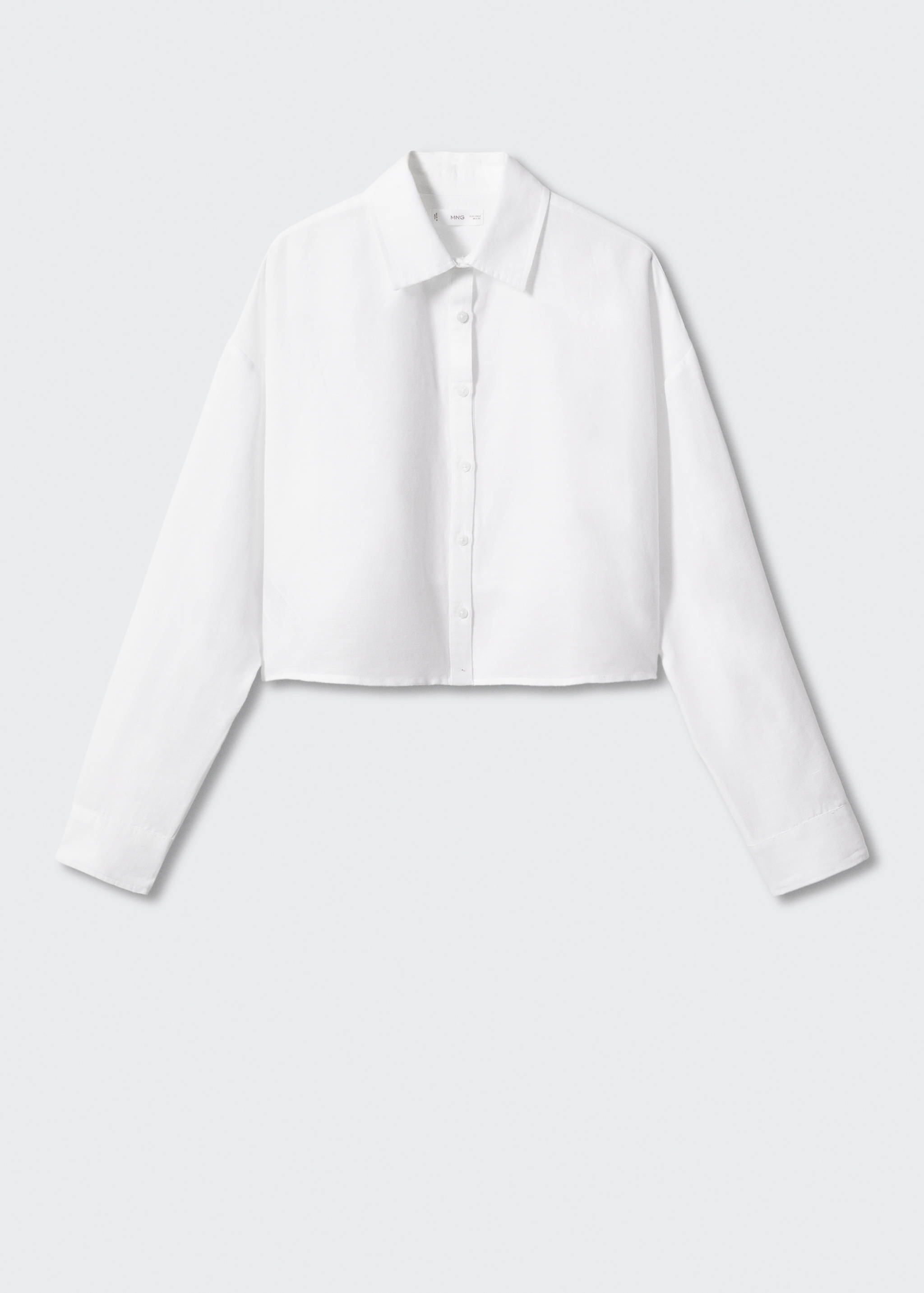 Cotton and linen shirt - Article without model