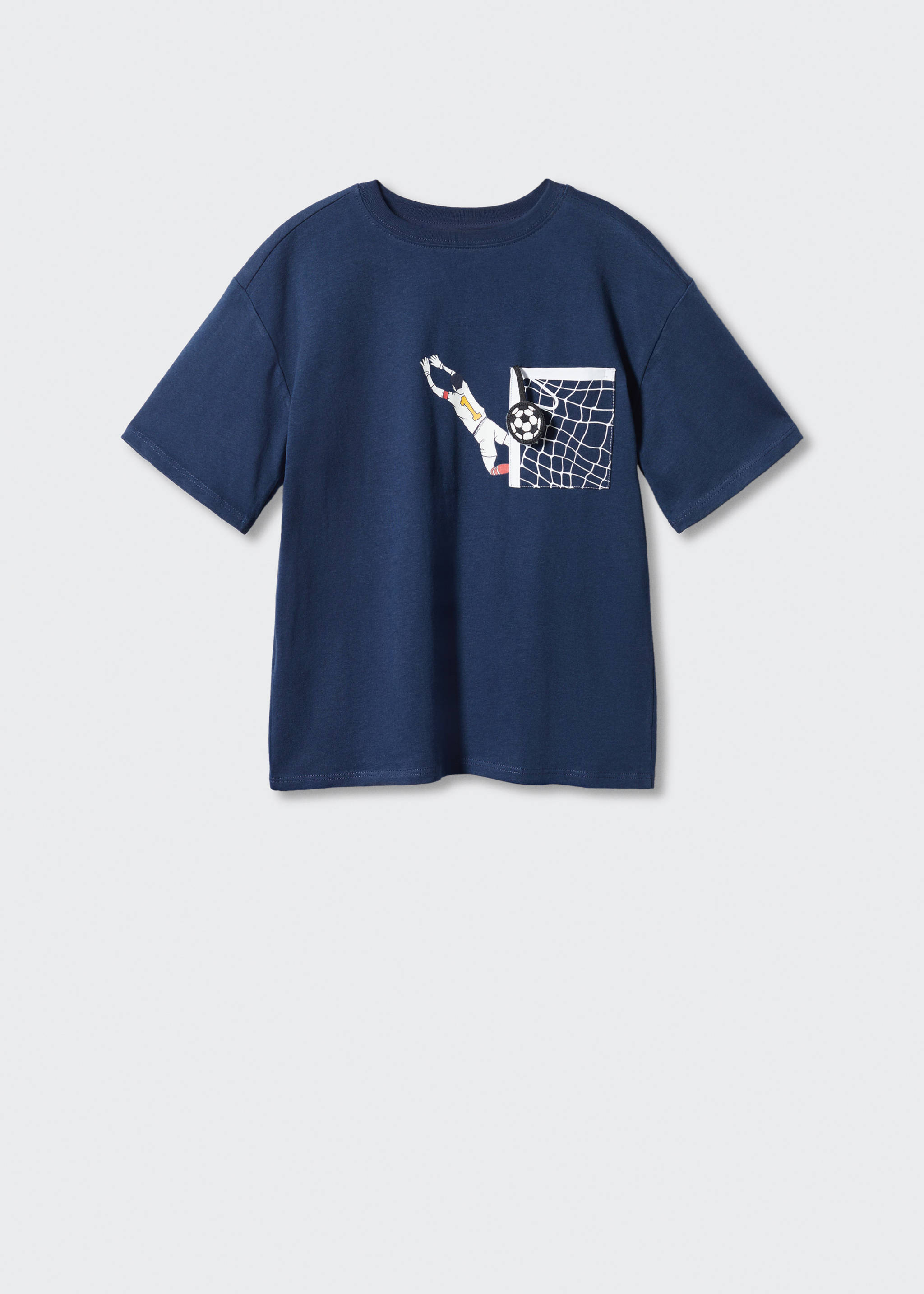 Maglietta stampata cotone - Articolo senza modello