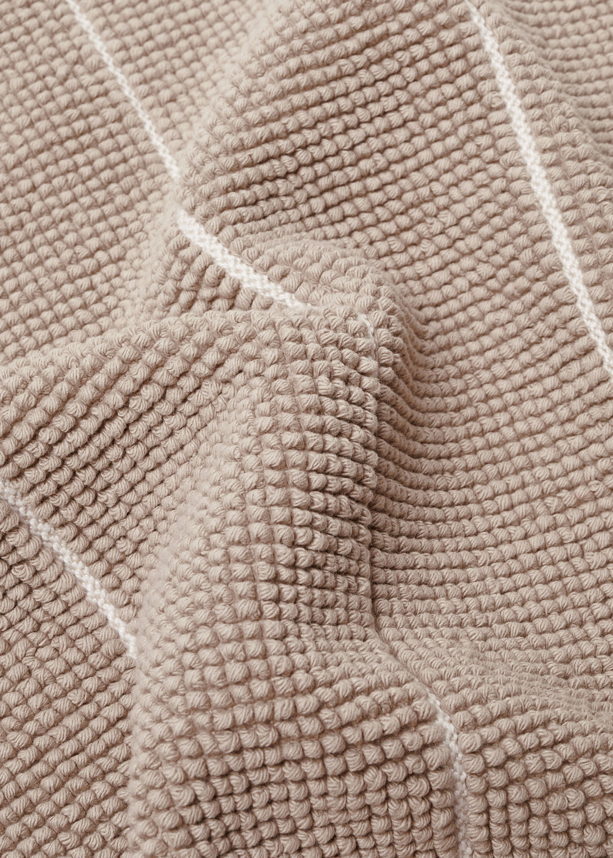 Striped cotton rug - Details of the article 2