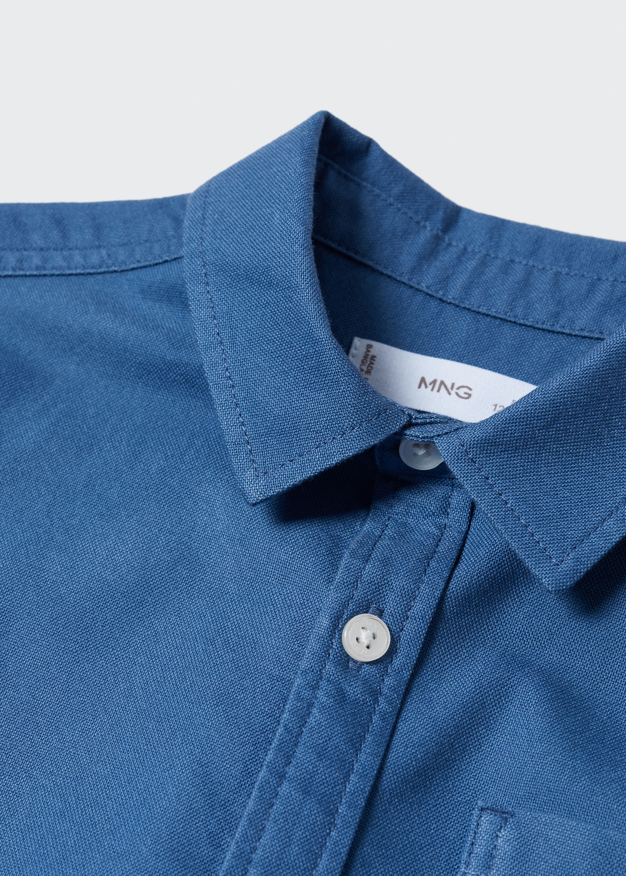 Chemise coton à poche - Détail de l'article 8