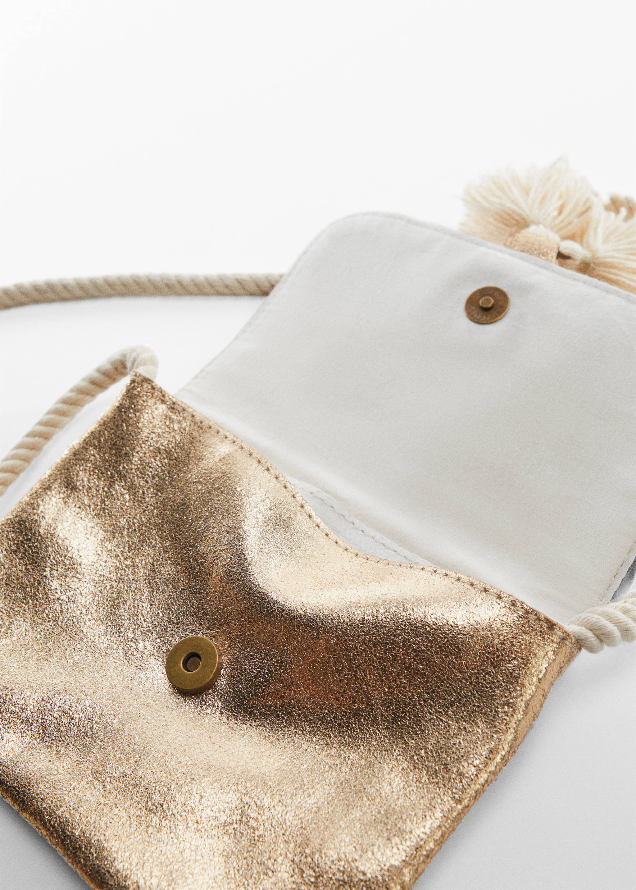 Leather metallic bag - Details of the article 2